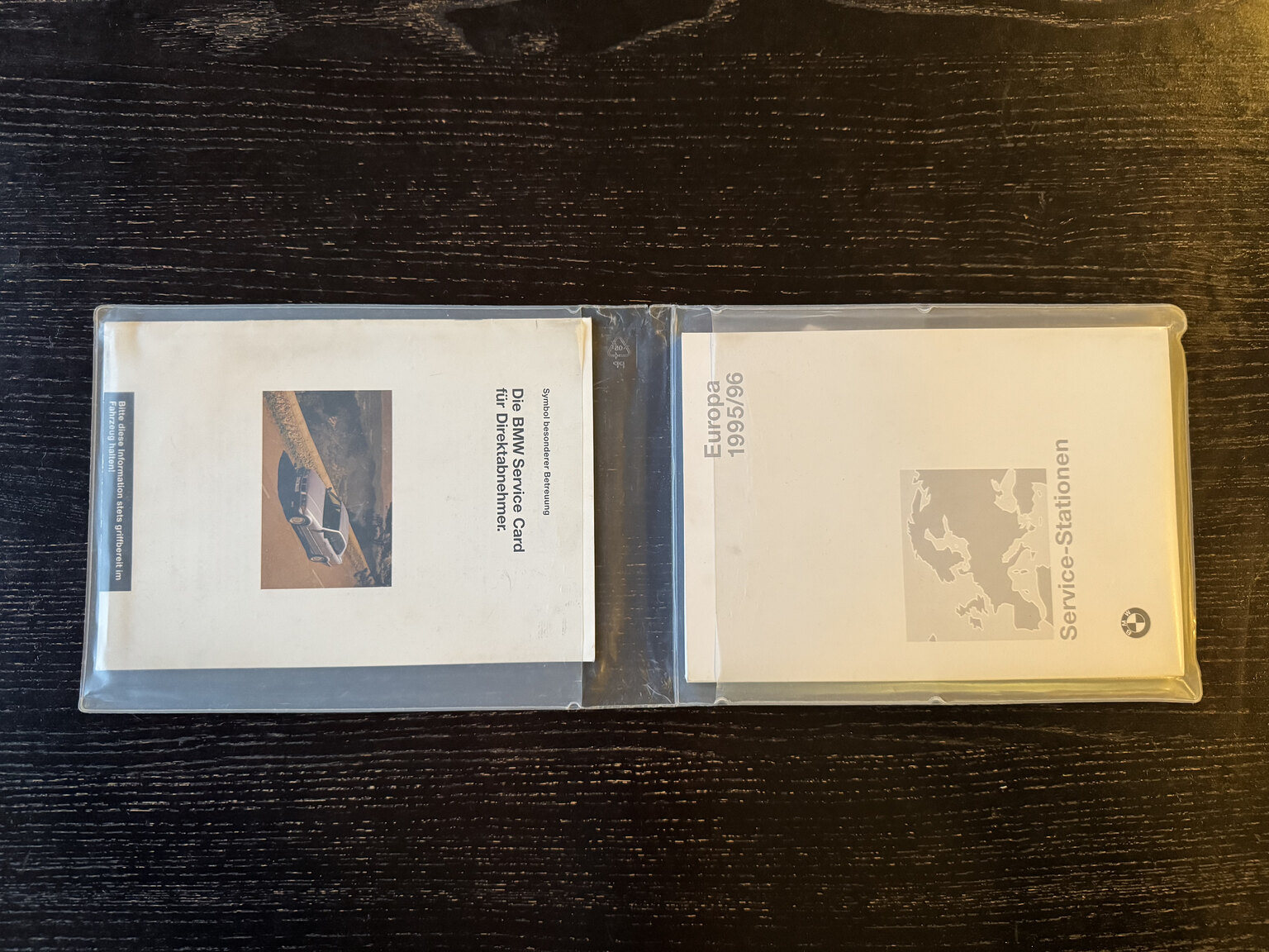 Documentation for 1996 BMW 520i Touring