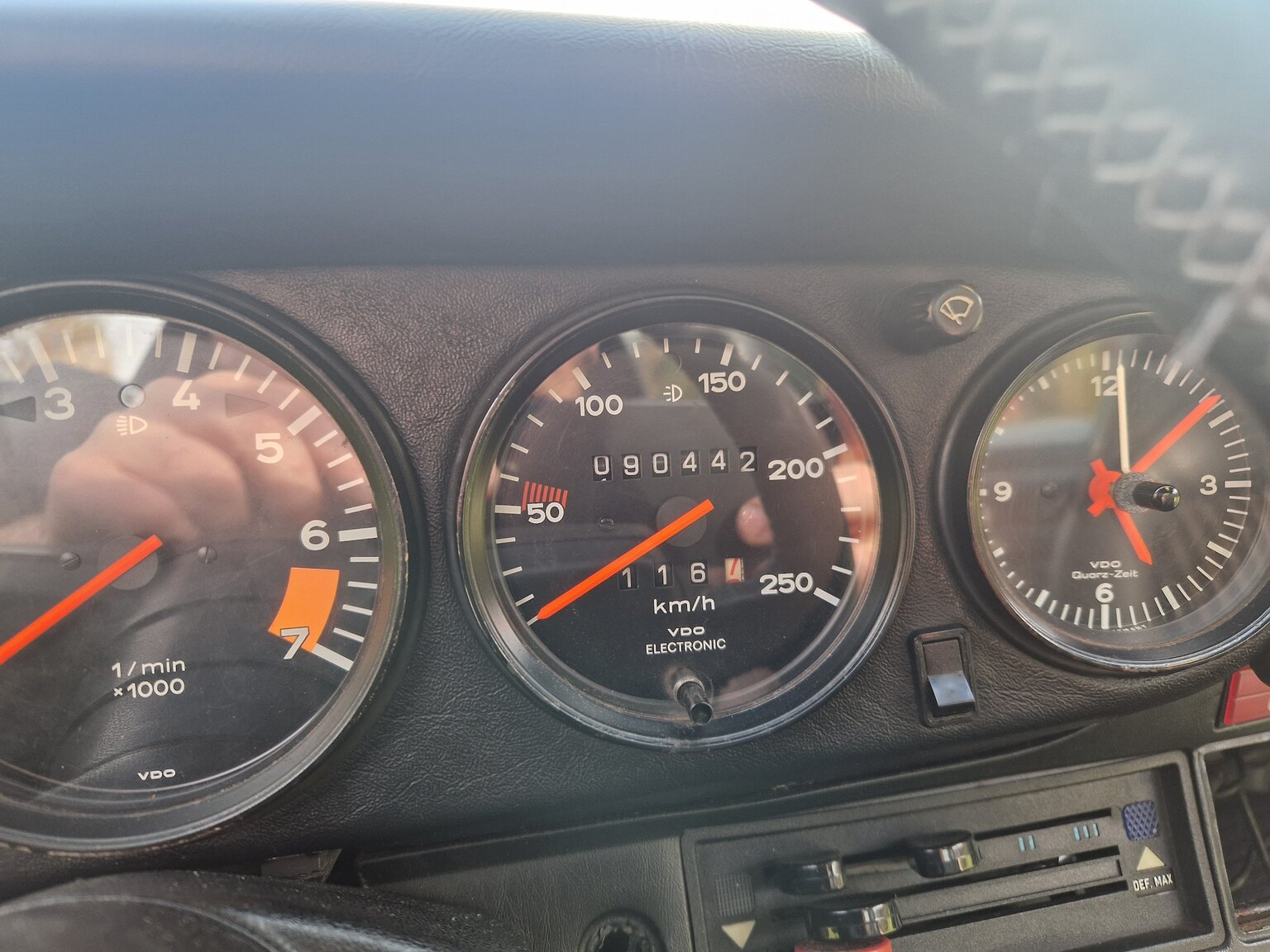 Interiörbild 1979 Porsche 911 SC Targa
