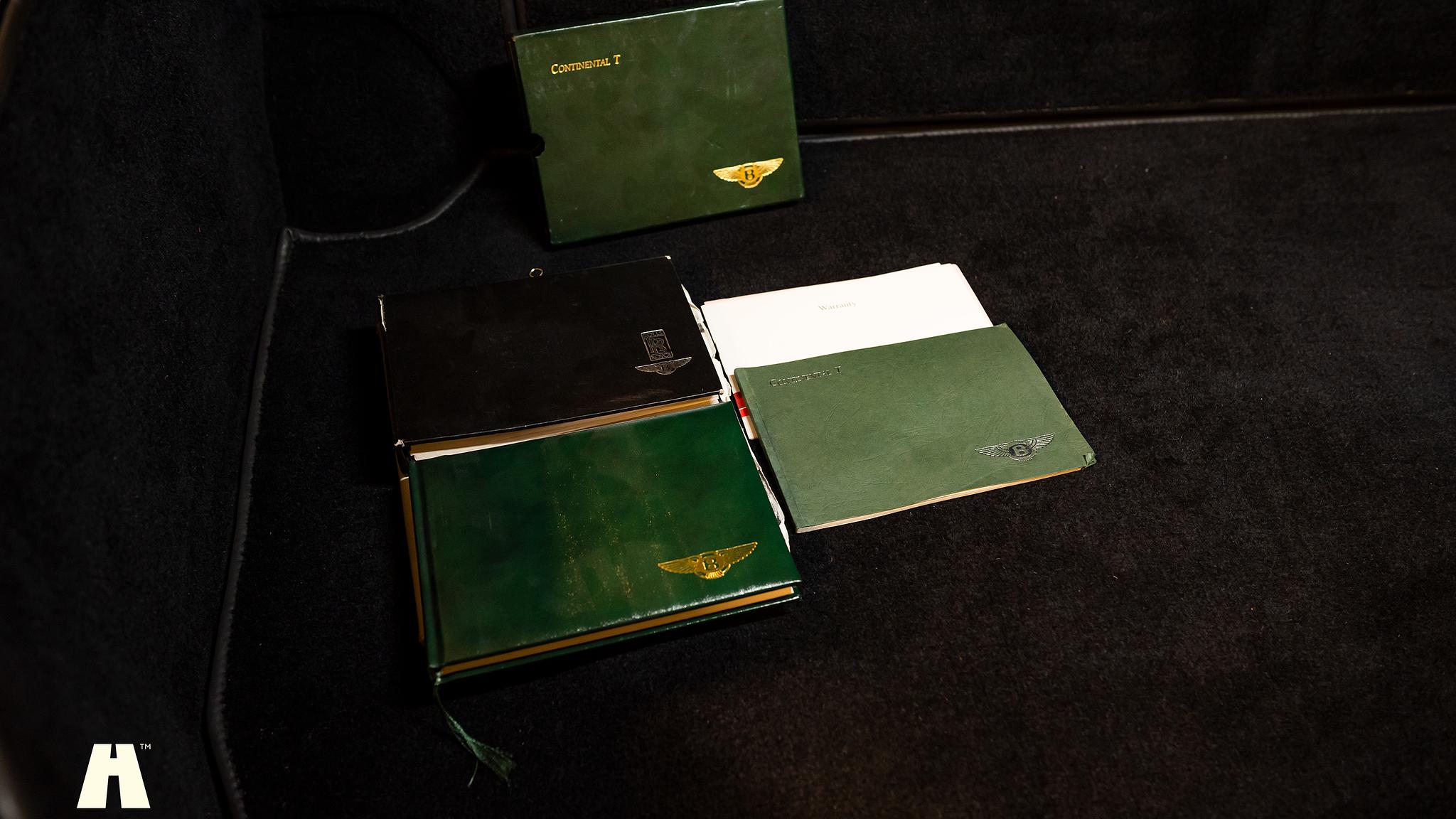 Dokumentation för 1997 Bentley Continental T (1)