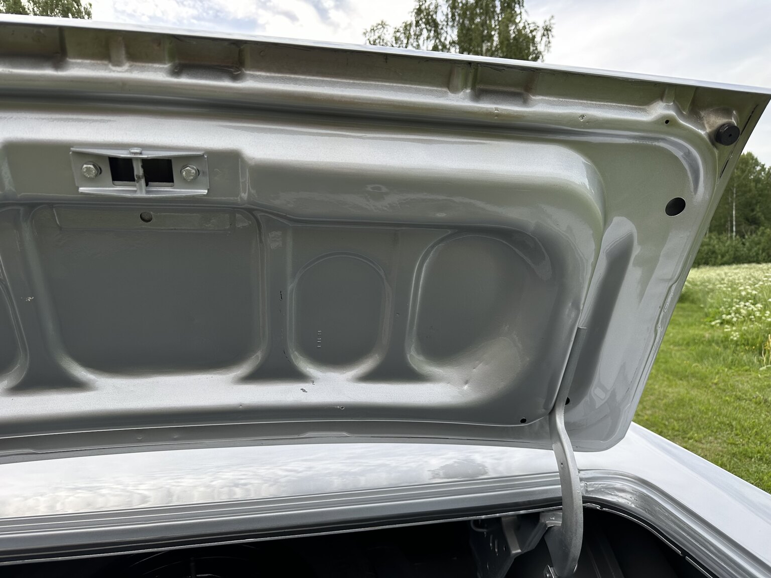 Interiörbild 1970 Plymouth Cuda 383