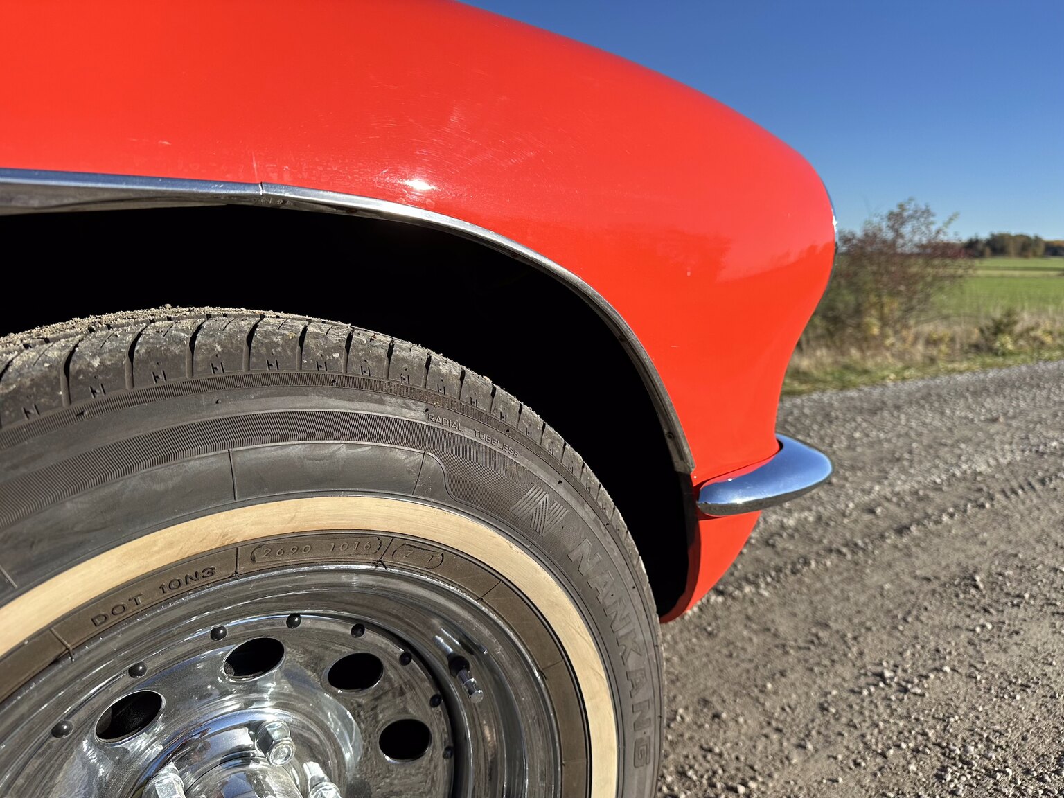 Exteriörbild på 1956 Chevrolet Corvette 