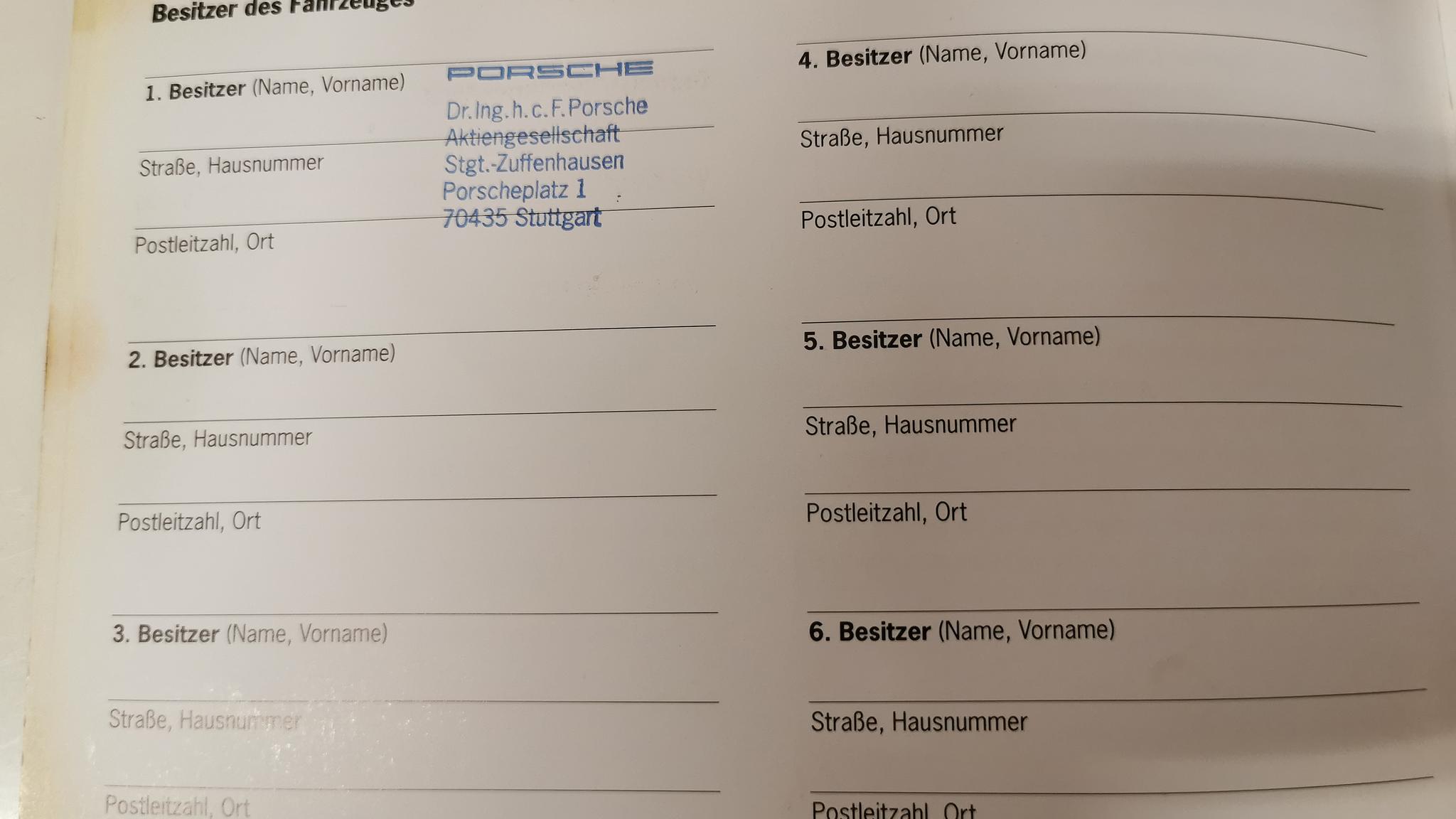 Documentation for 2007 Porsche 997 Turbo