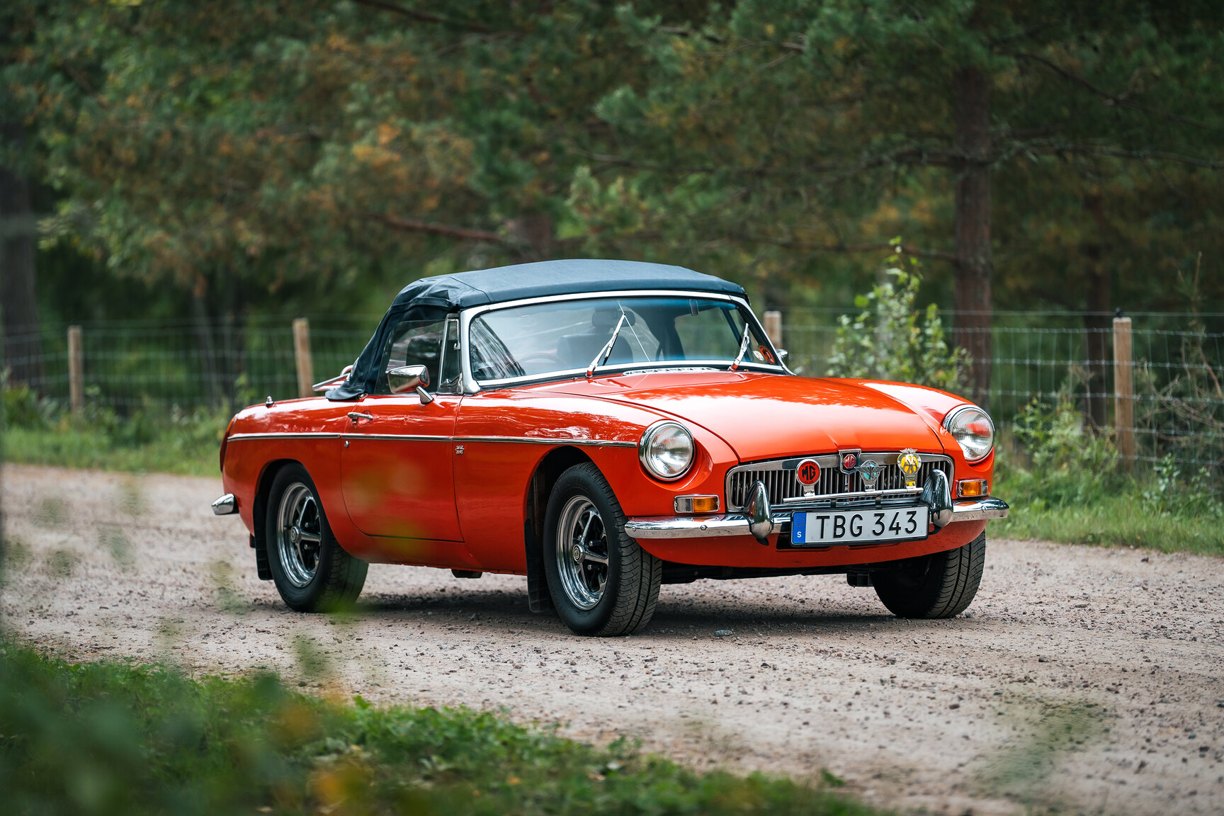 Exteriörbild på 1973 MG MGB Roadster (85)