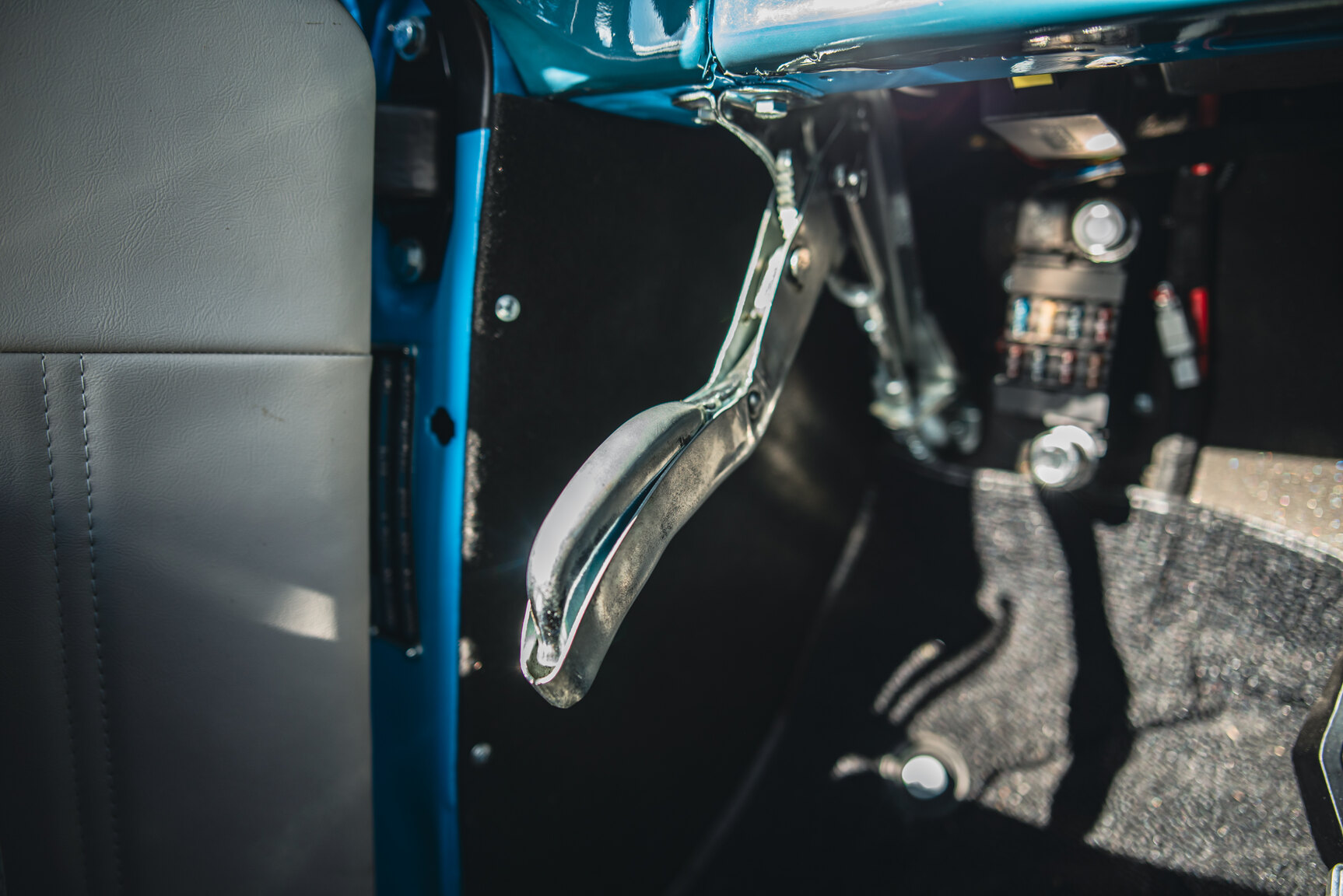 Interiörbild 1956 FORD F100 Electric