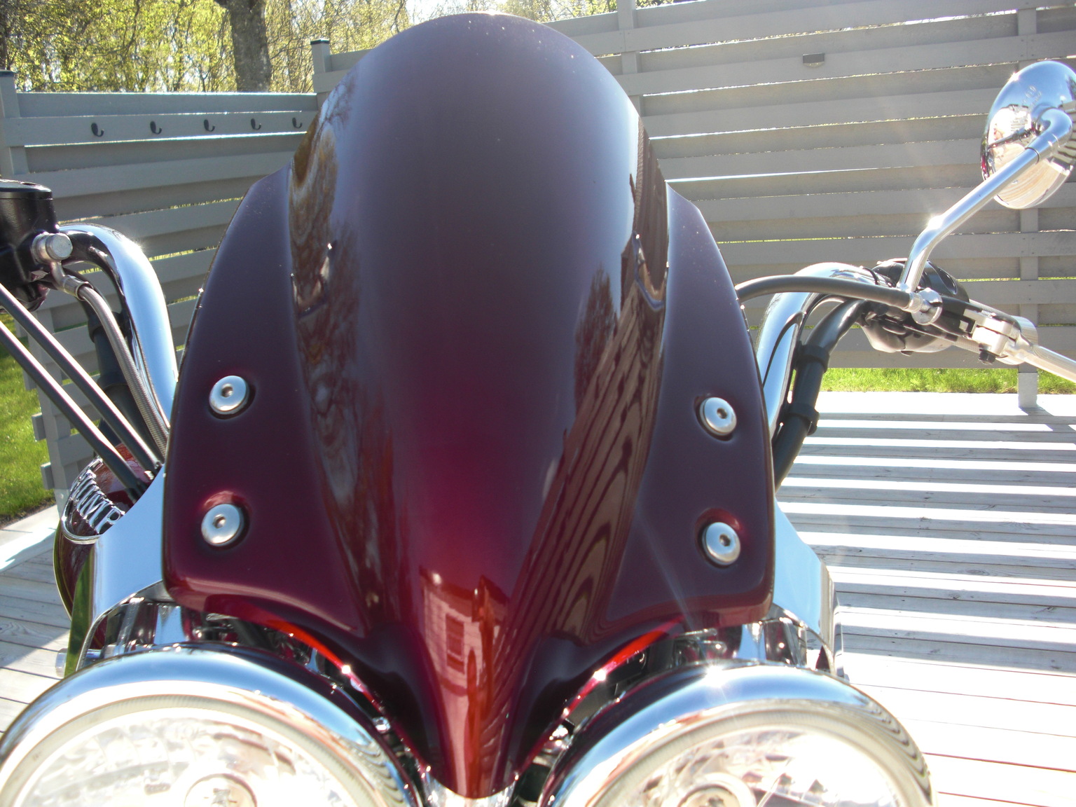 Exteriörbild på 2008 Triumph Rocket