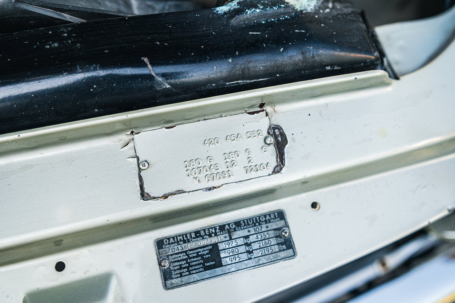 Image of 1972 Mercedes-Benz 350 SL mechanics