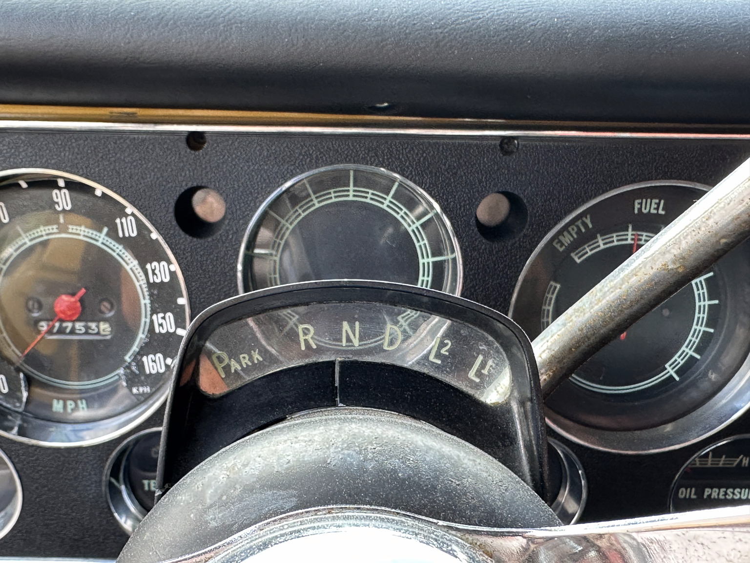 Interiörbild 1972 Chevrolet C10 Cheyenne (15)