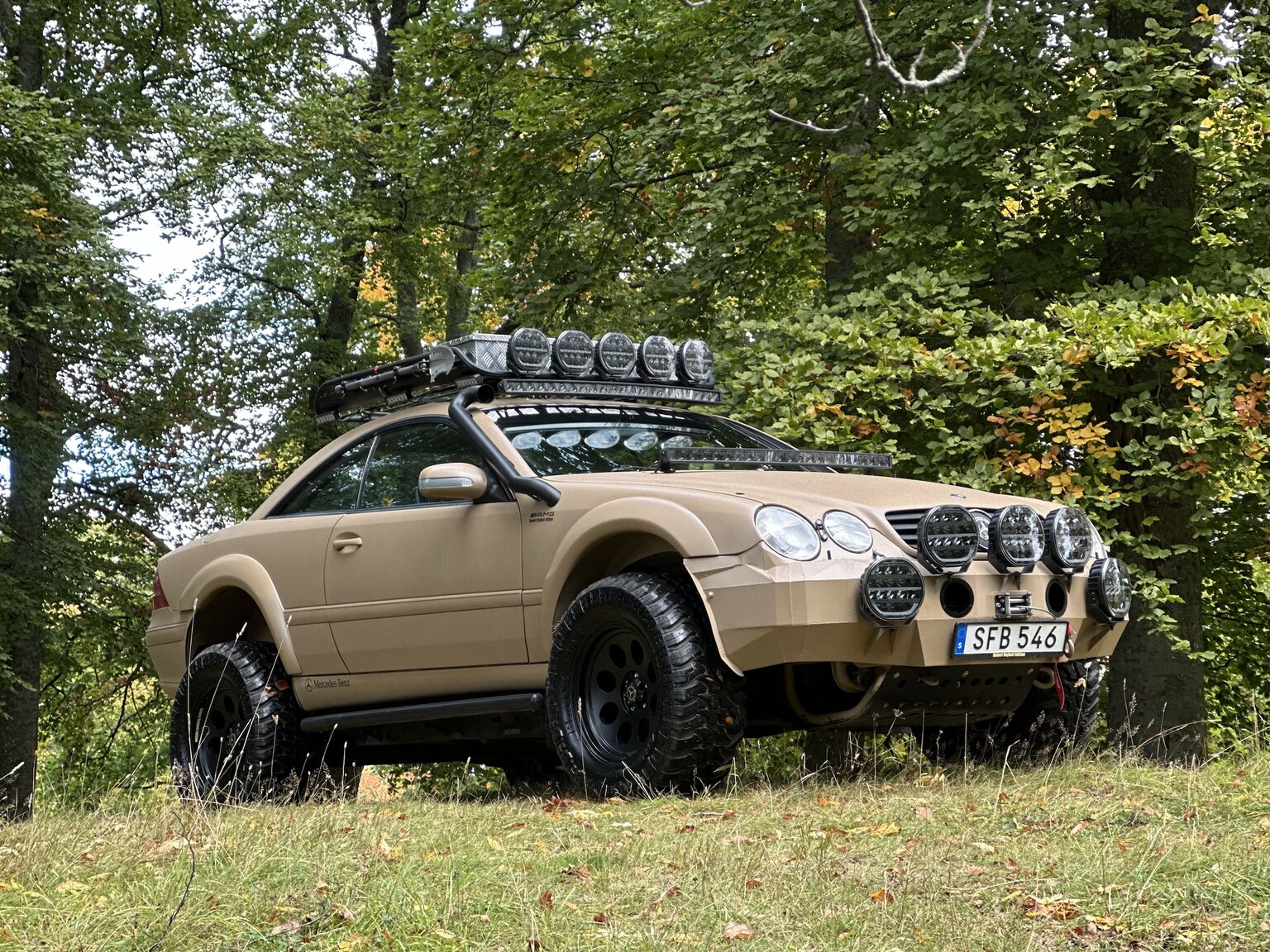 Exteriörbild på 2001 Mercedes-Benz CL600/ML 55 AMG