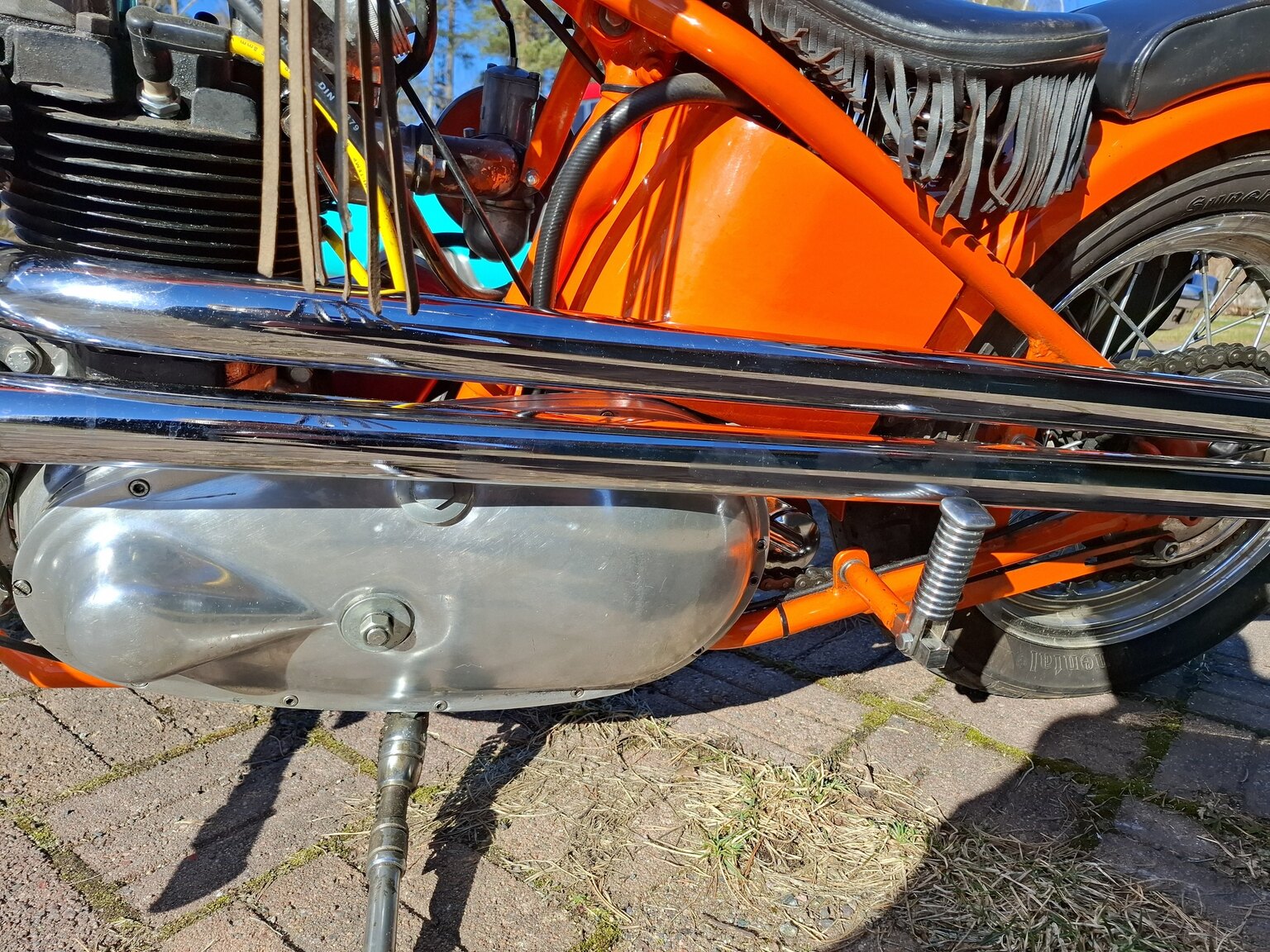 Image of 1953 Triumph Thunderbird Chopper mechanics