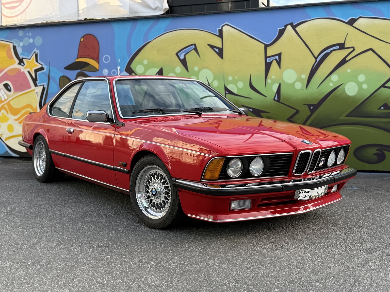 Exterior image of 1984 BMW 635CSi