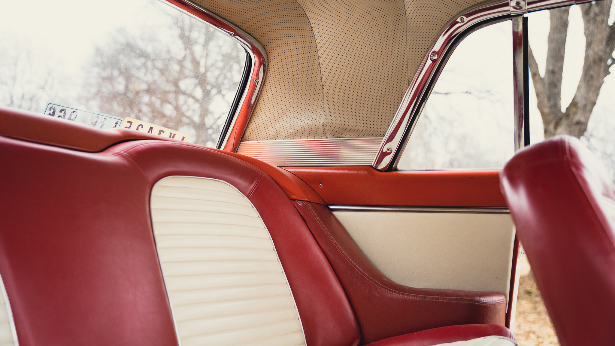 Interiörbild 1959 Ford Thunderbird hardtop