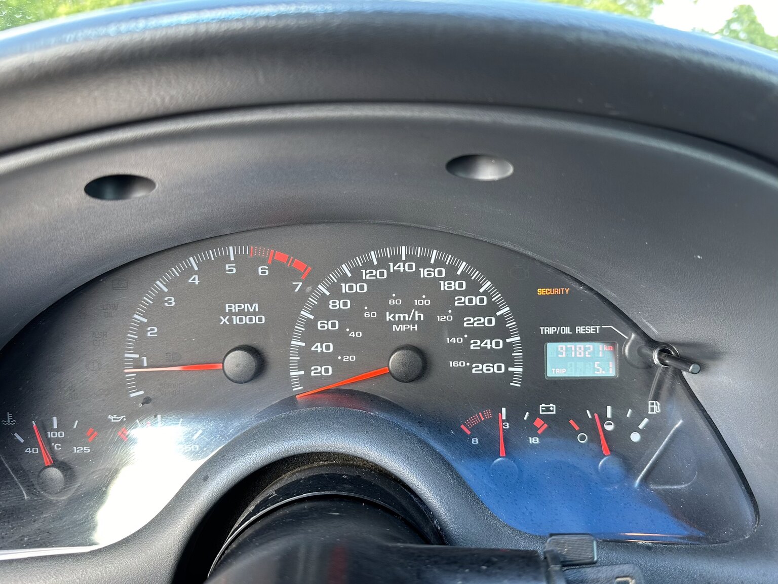 Innenraumfoto von 1999 Chevrolet Camaro Z28