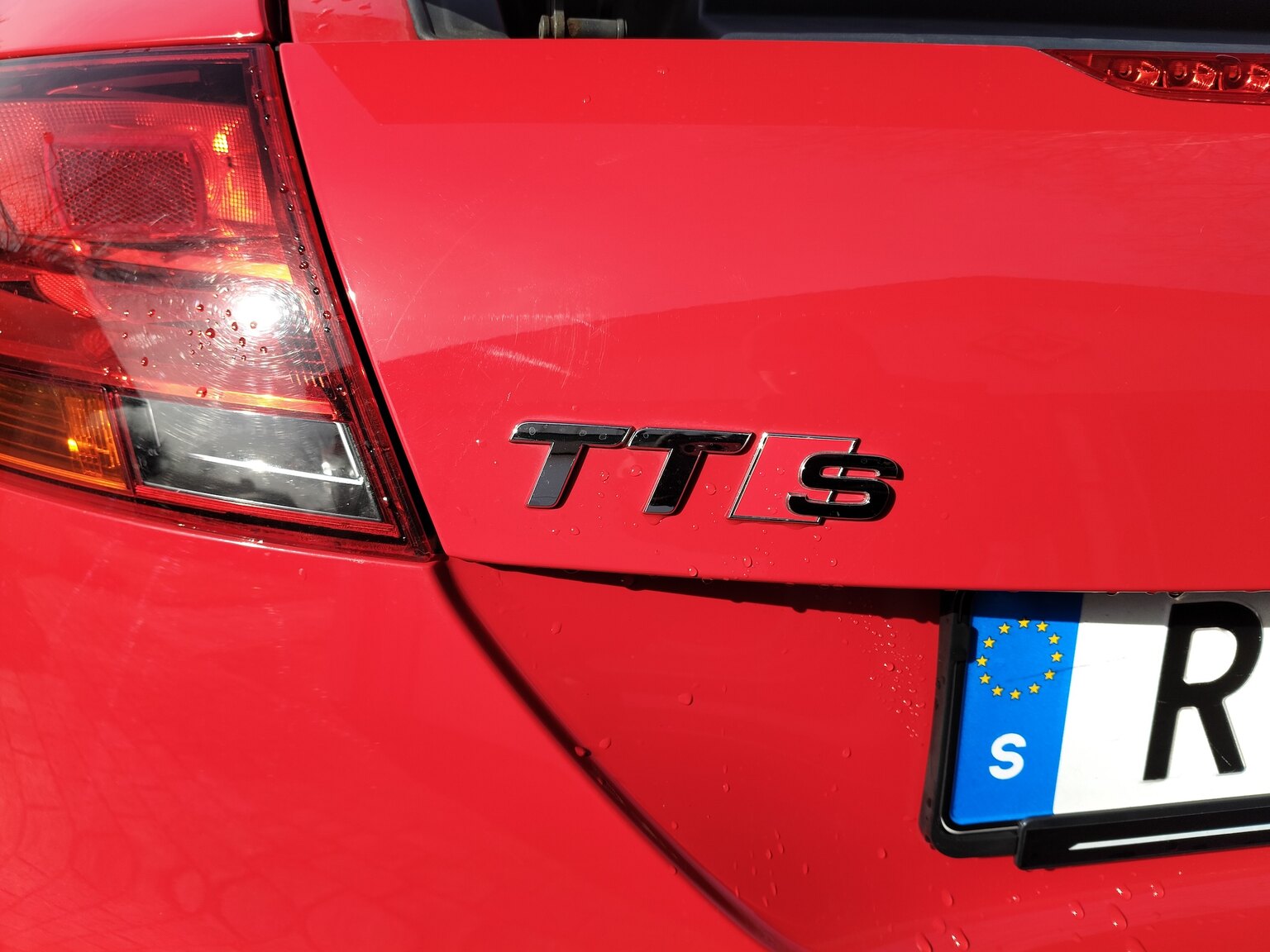 Exteriörbild på 2009 Audi TTS Roadster