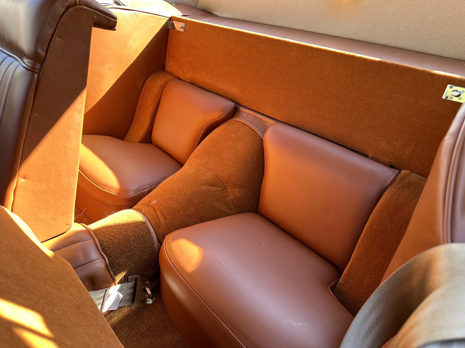 Interior image of 1958 Jaguar XK150