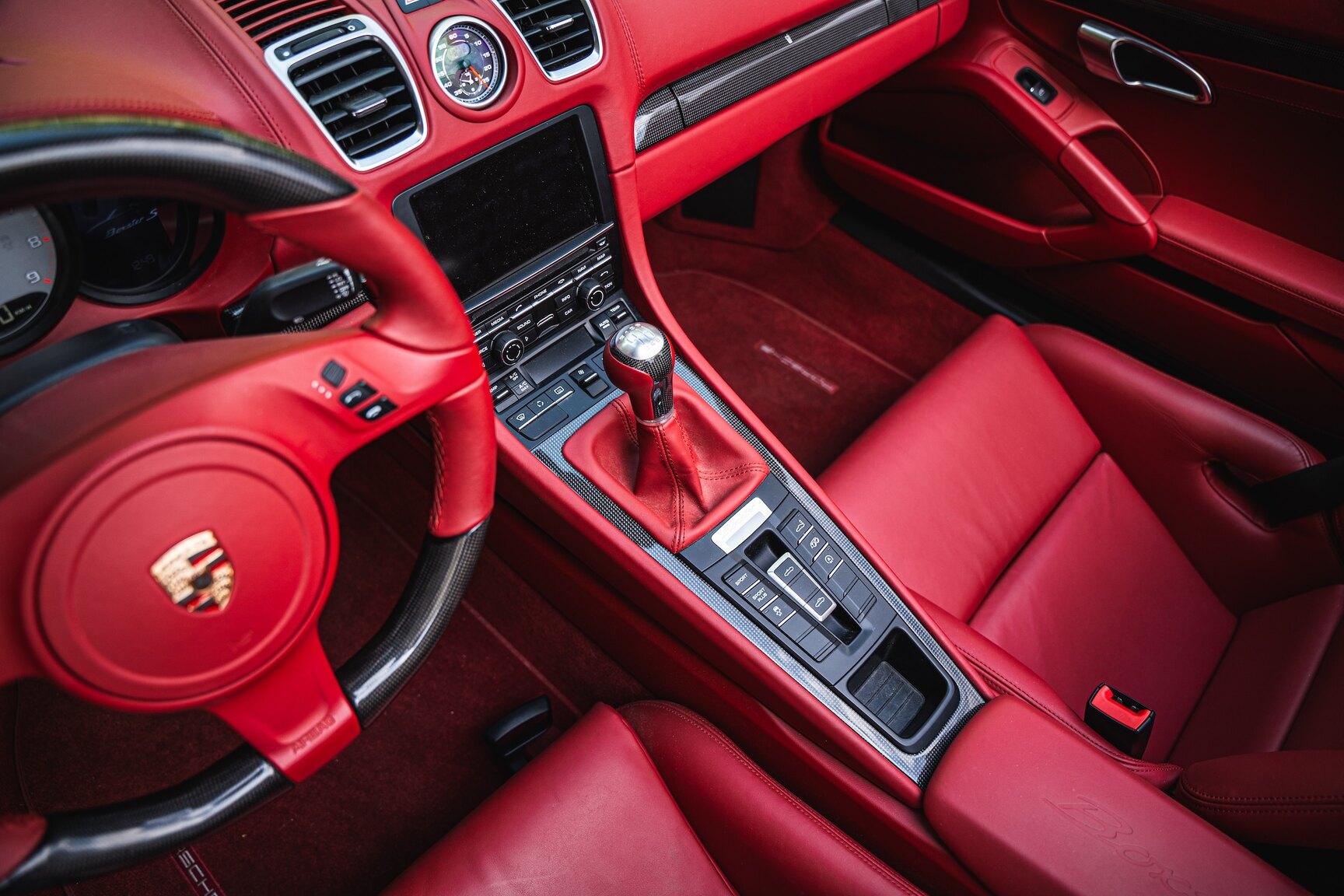 Interiörbild 2013 Porsche Boxster S (23)