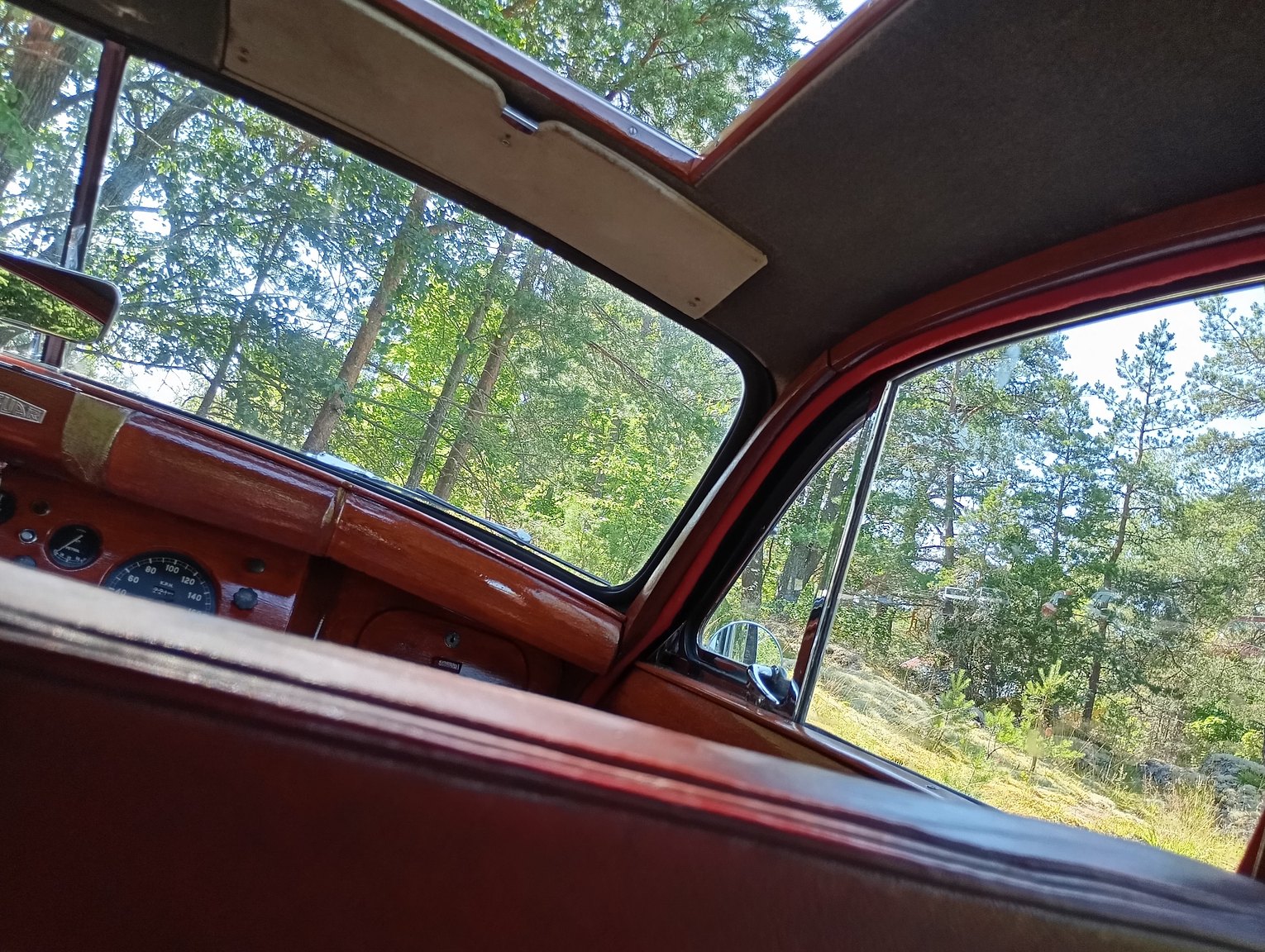 Interior image of 1954 Jaguar Mark VII