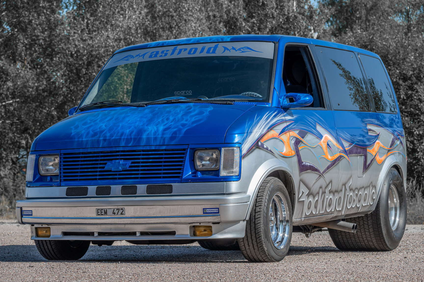 Exterior image of 1988 Chevrolet Astro Dahlbäck Racing