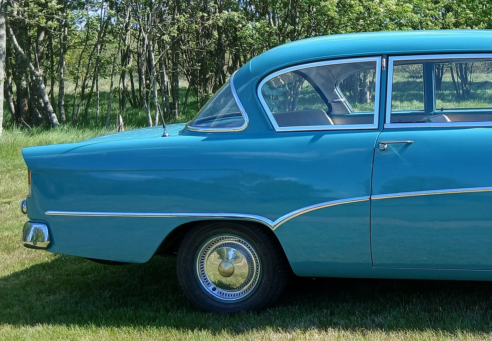 Exteriörbild på 1958 Opel Rekord Olympia (13)