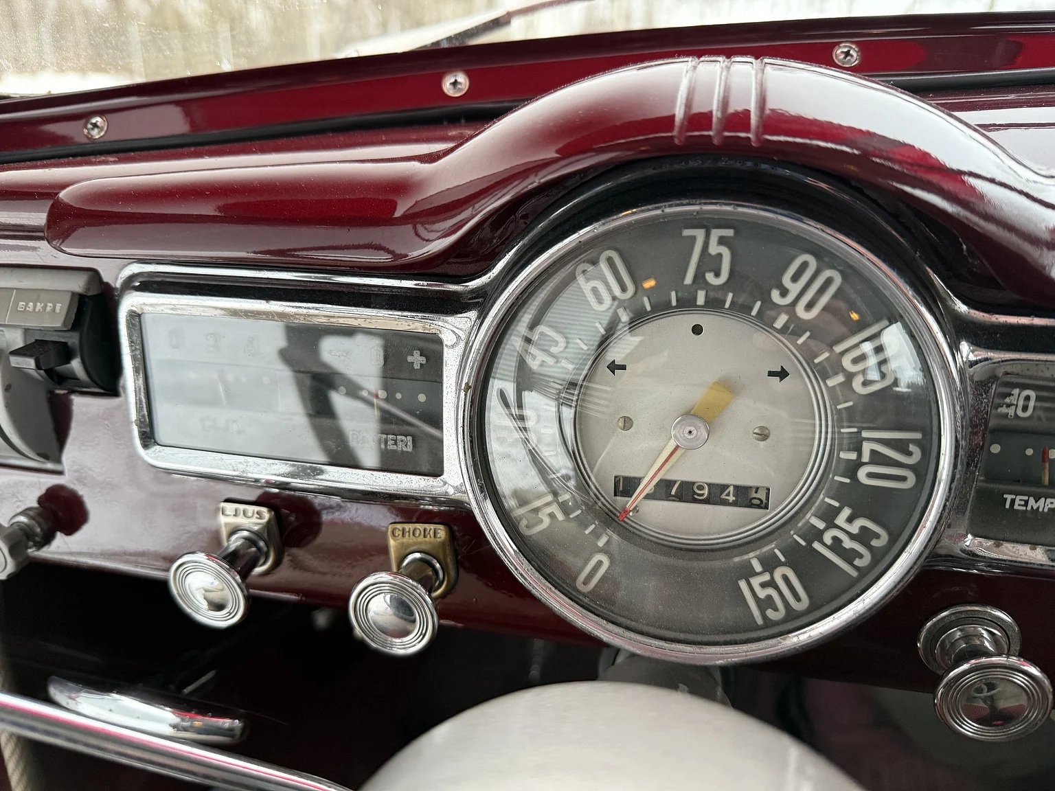 Innenraumfoto von 1953 Volvo PV444ES (14)