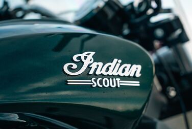 Exteriörbild på 2018 Indian Scout