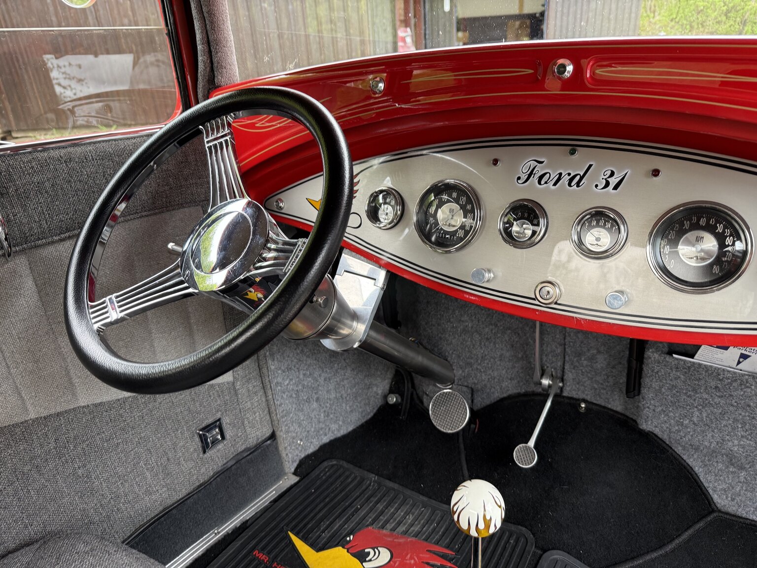 Innenraumfoto von 1931 Ford Model A Coupé Hot Rod