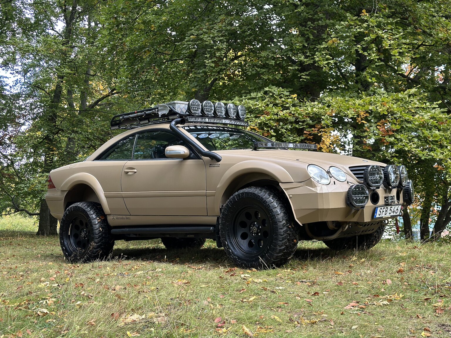 Exteriörbild på 2001 Mercedes-Benz CL600/ML 55 AMG
