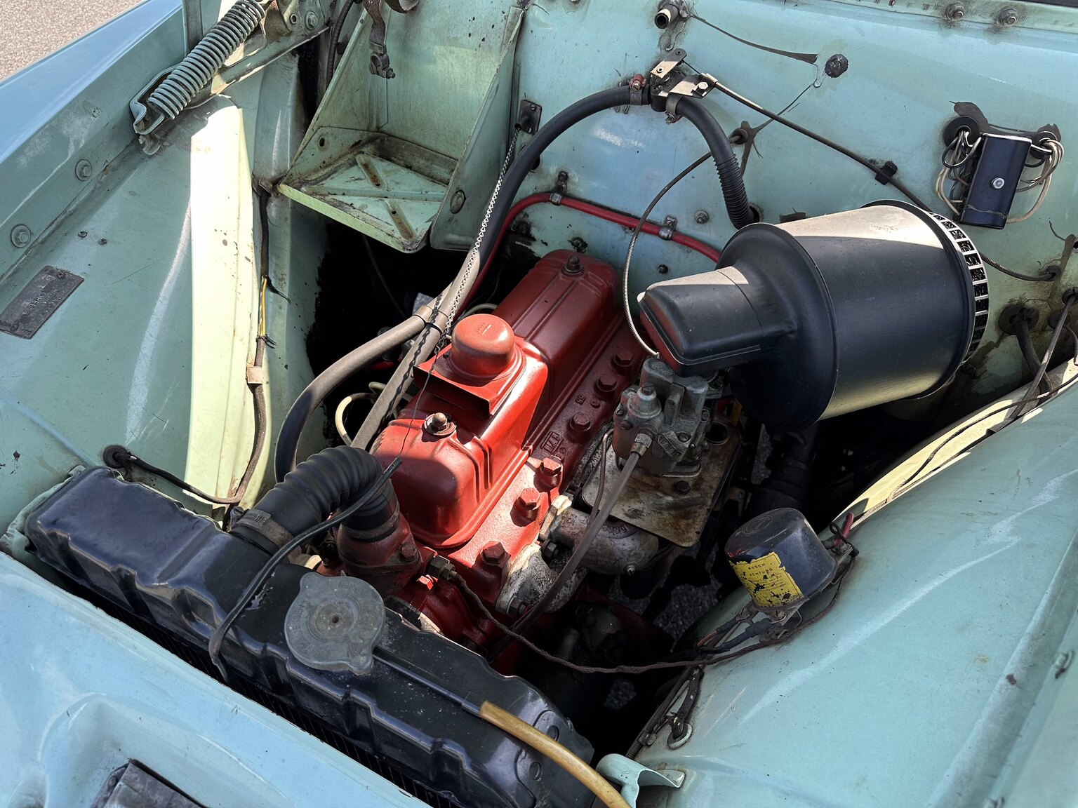 1956 Opel Olympia Rekord, Mekanik