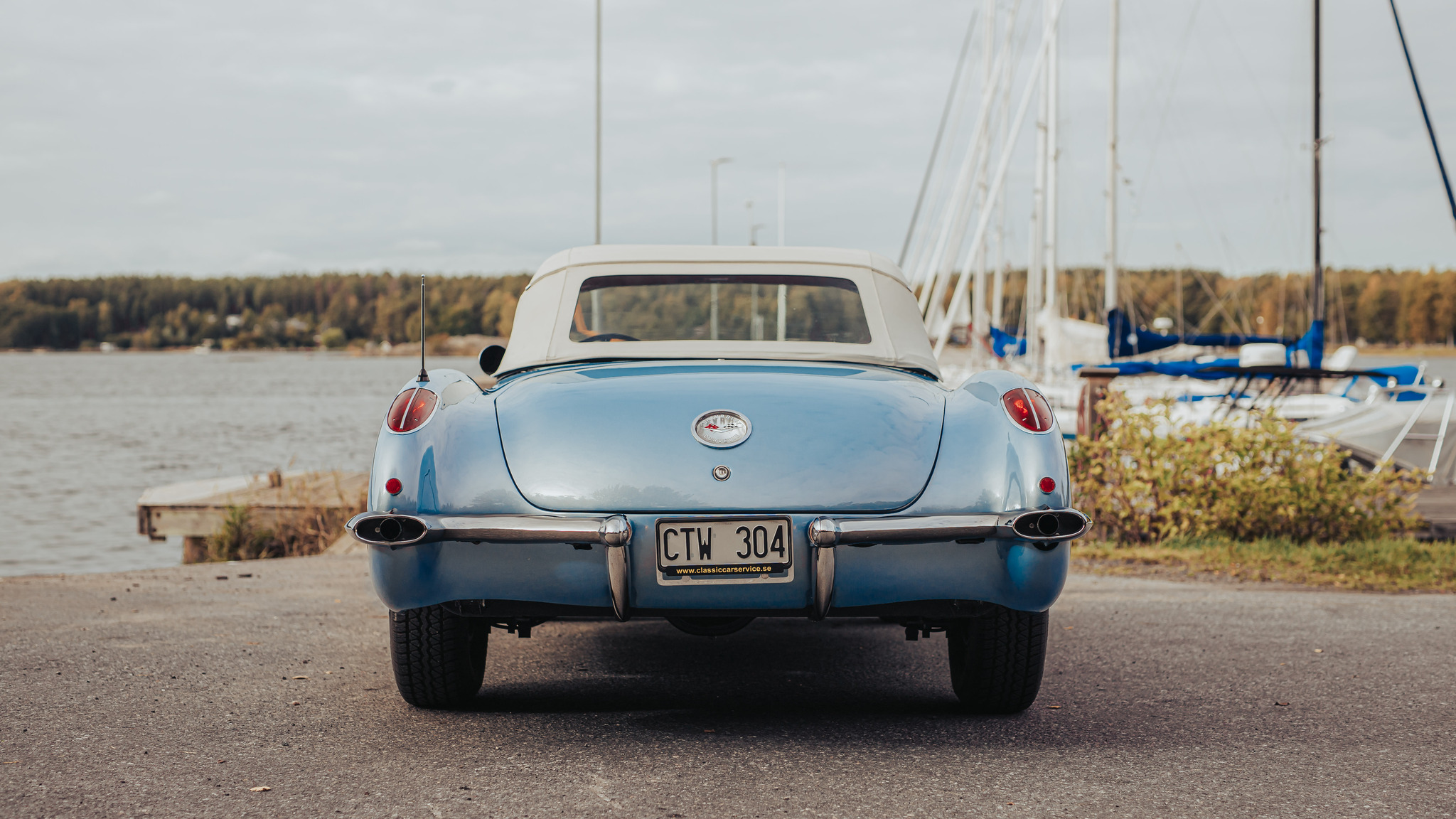 Exteriörbild på 1959 Chevrolet Corvette 1959