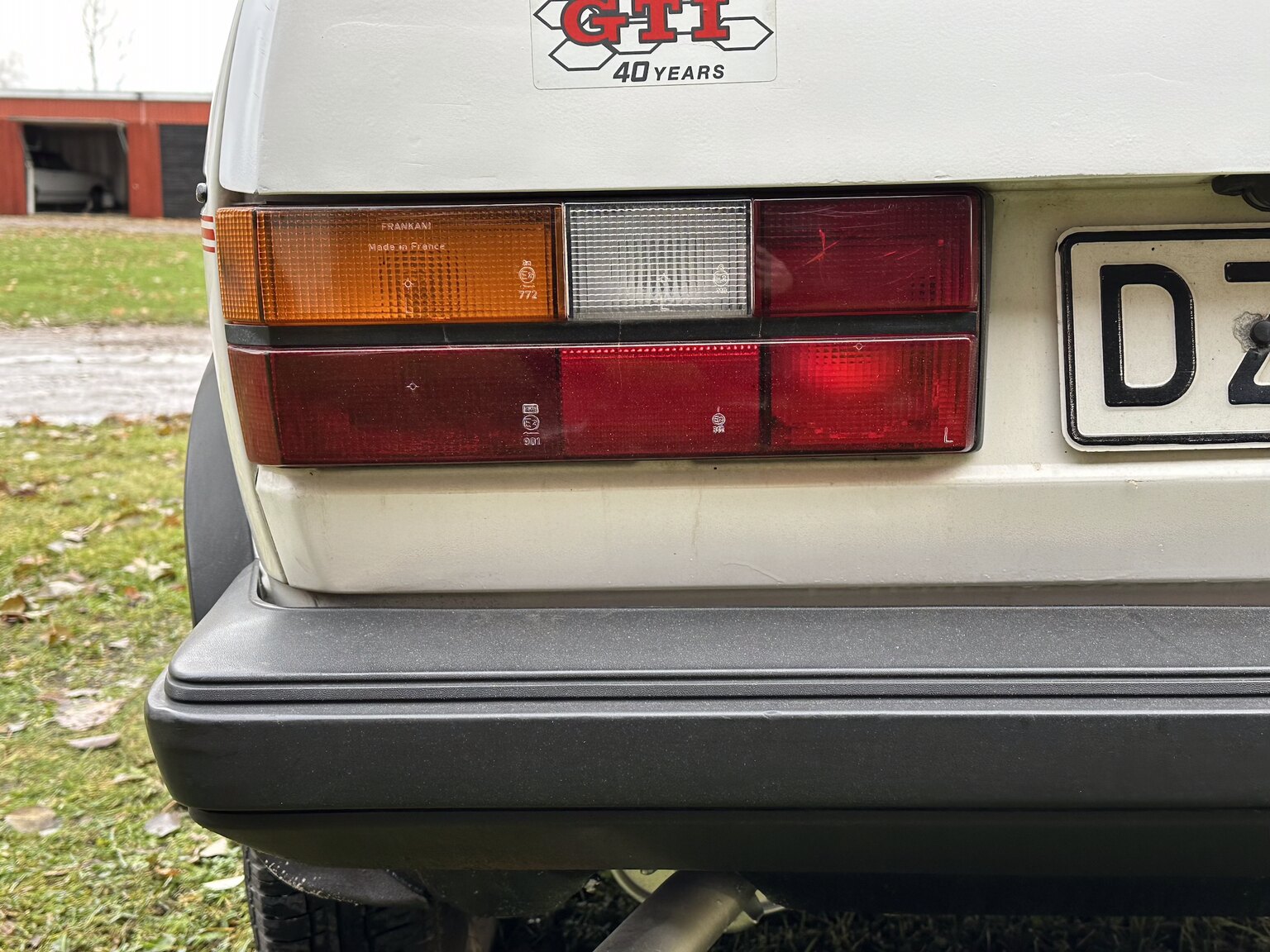 Exterior image of 1984 Volkswagen Golf GTI Special