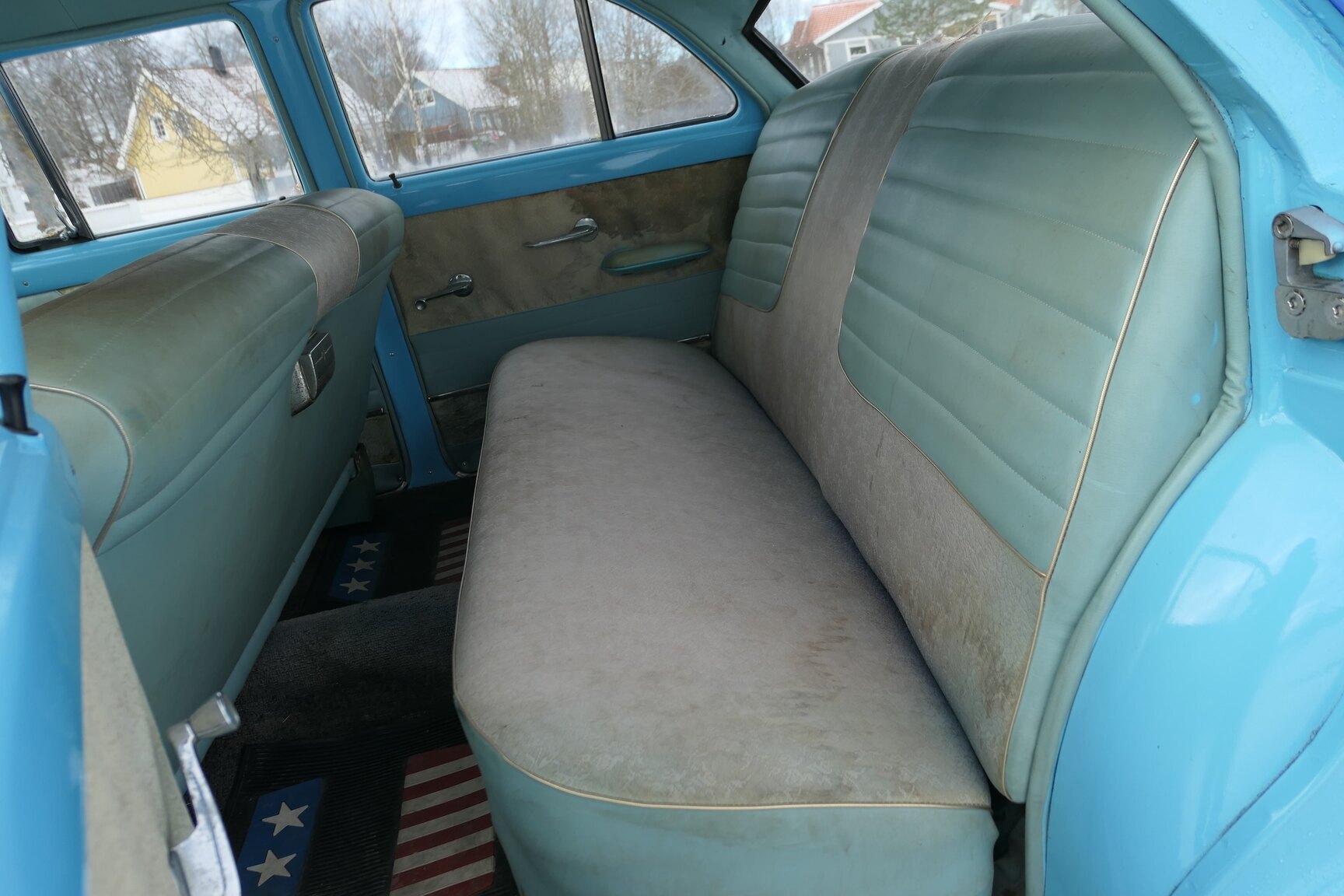 Interiörbild 1956 Mercury Custom 5.1 V8