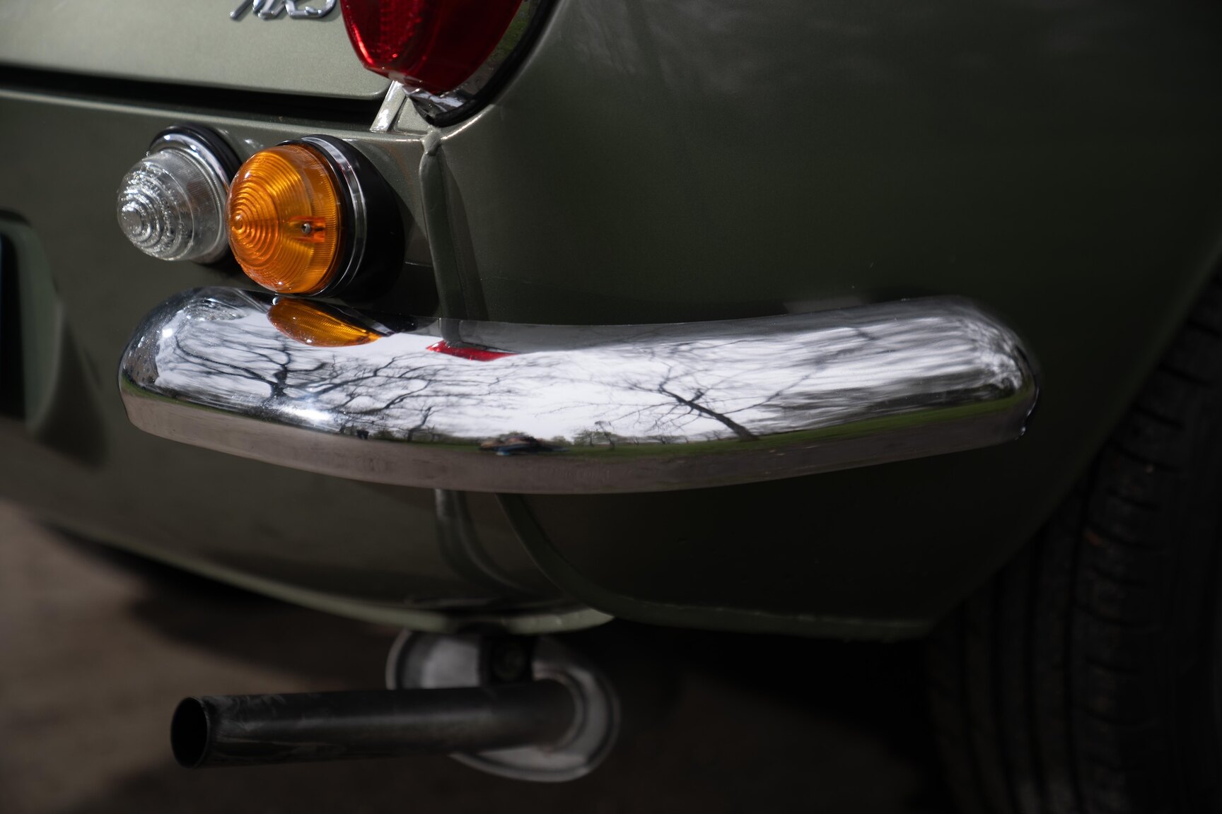 Exteriörbild på 1968 Triumph Spitfire