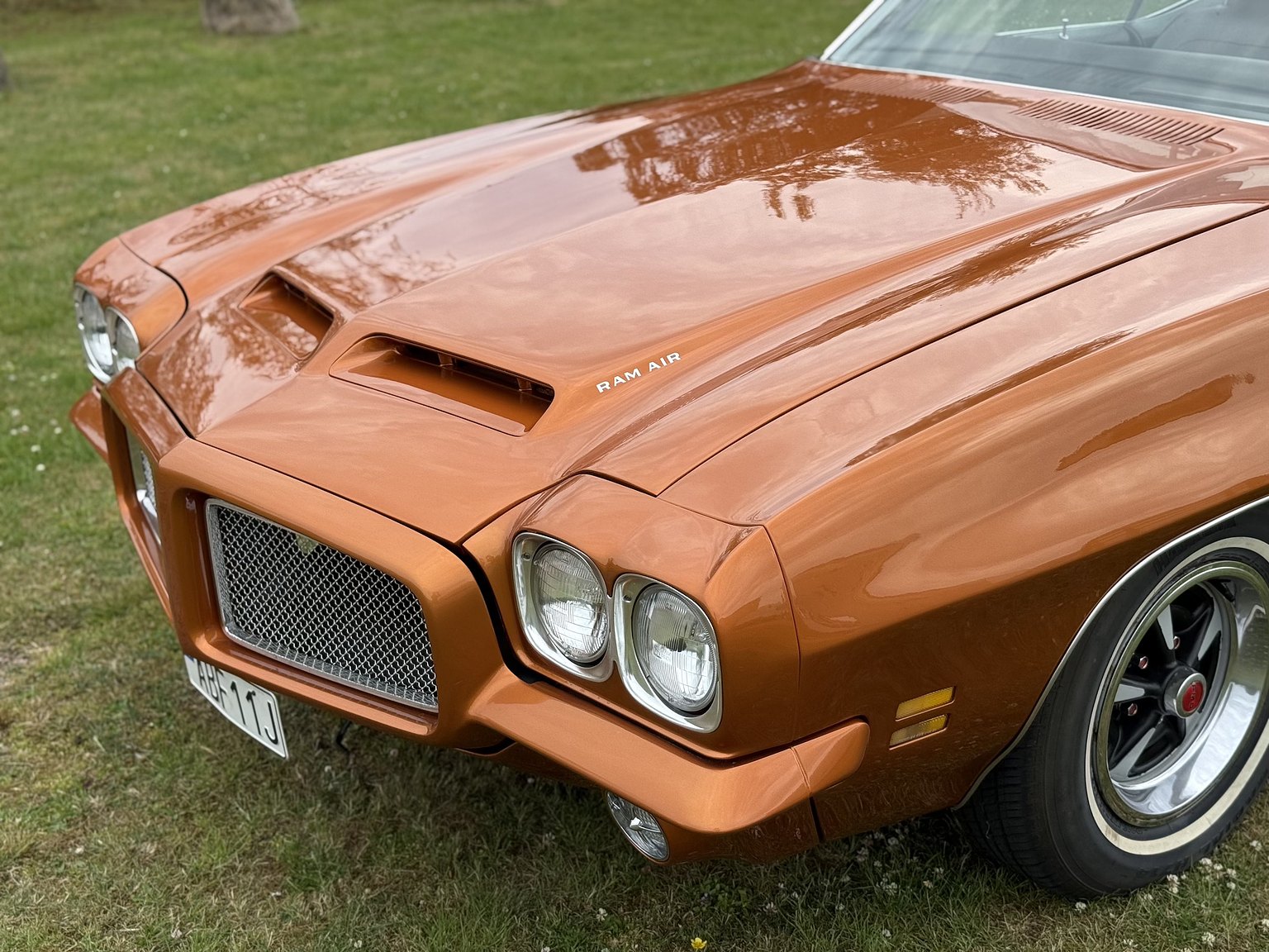 Exterior image of 1971 Pontiac GTO 455 HO Convertible 
