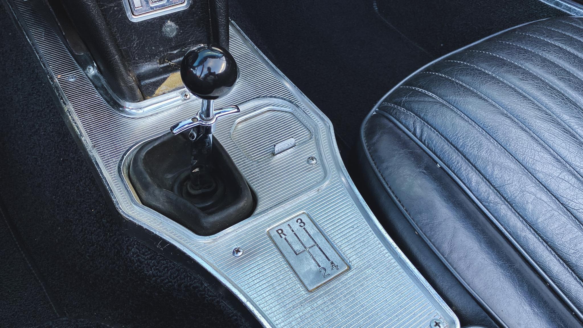 Innenraumfoto von 1963 Corvette C2 Stingray