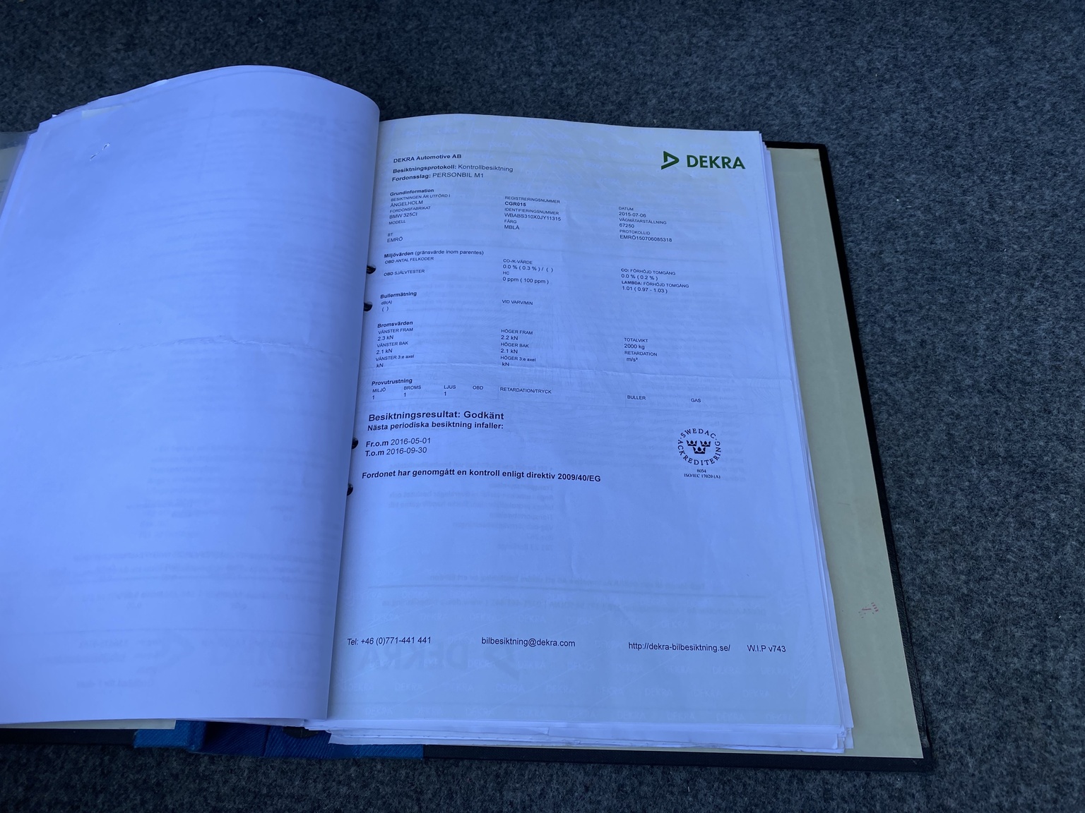 Documentation for 2001 BMW E46 325 Cabriolet (31)