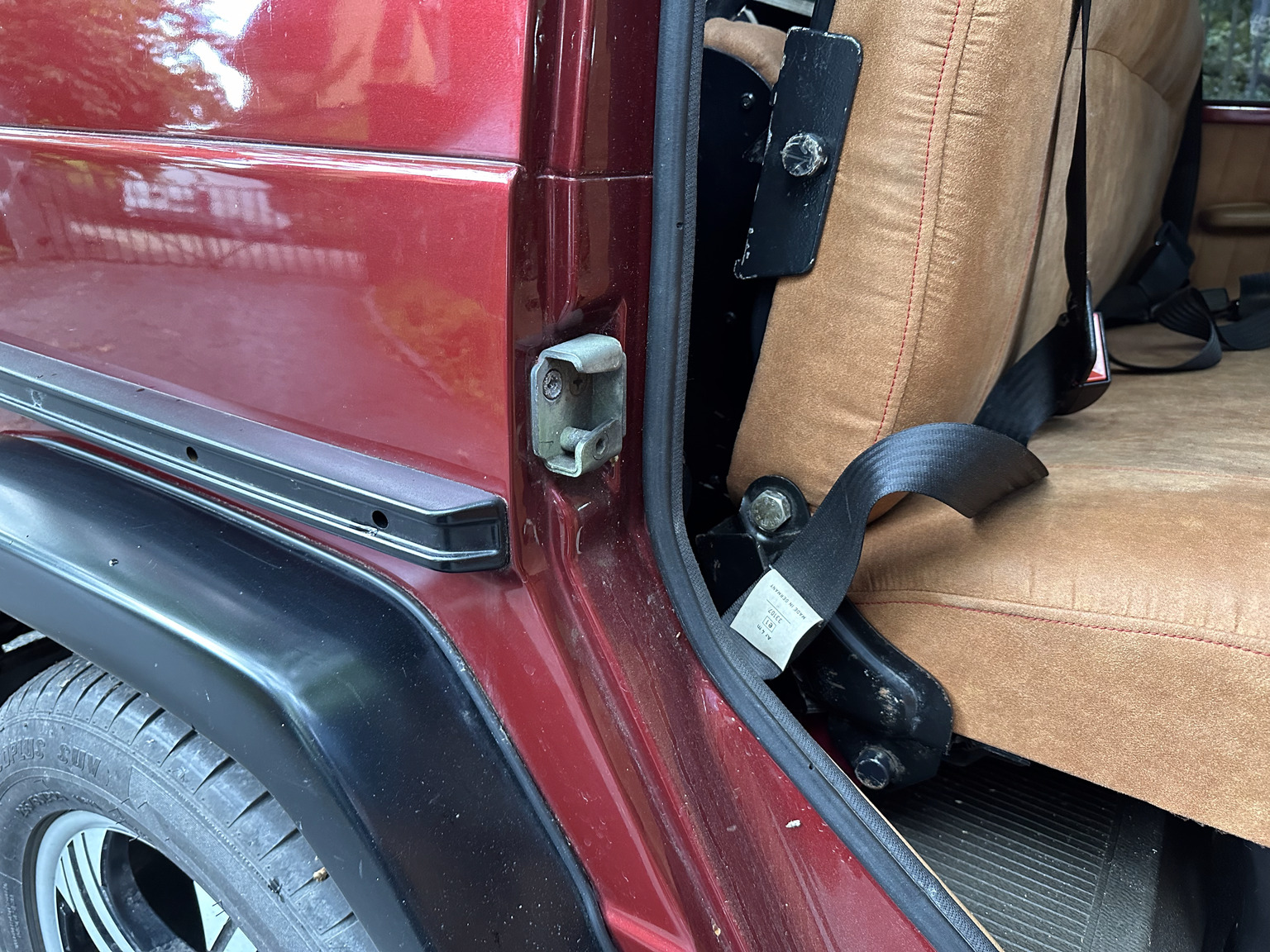 Interiörbild 1986 Mercedes 280 GE