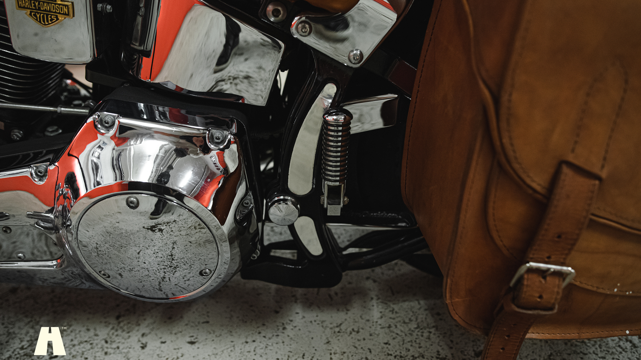 Image of 1990 Harley Davidson Heritage Softail Classic Custom mechanics