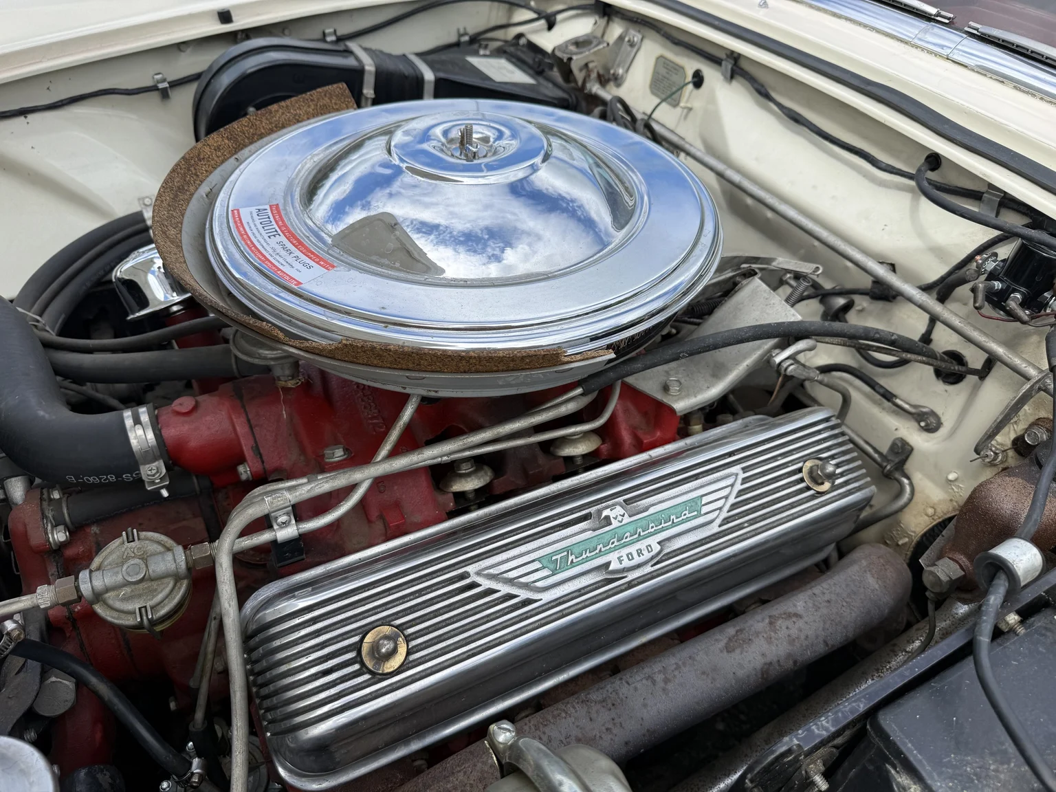 1957 Ford Thunderbird (25), Mekanik