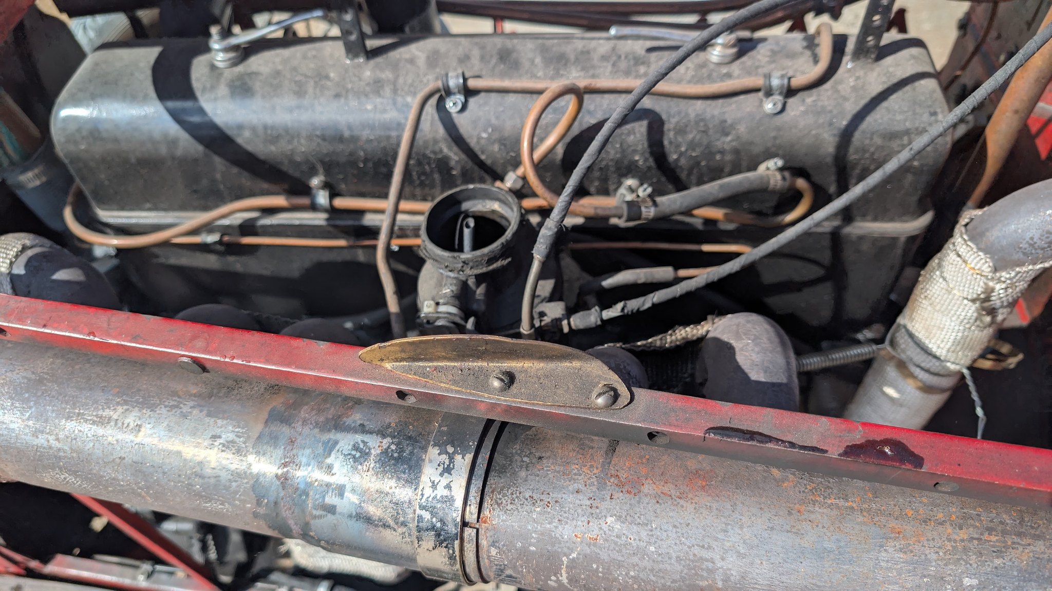 Image of 1929 FIAT 321C (521c) "Flying Fiona" mechanics