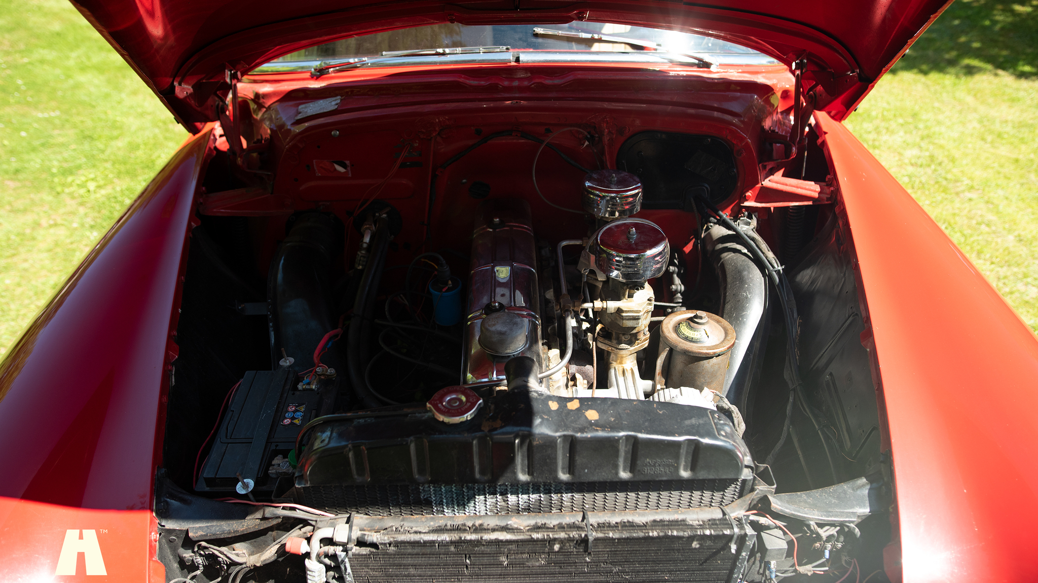Image of 1952 Chevrolet Sedan Delivery Fire Truck mechanics (4)