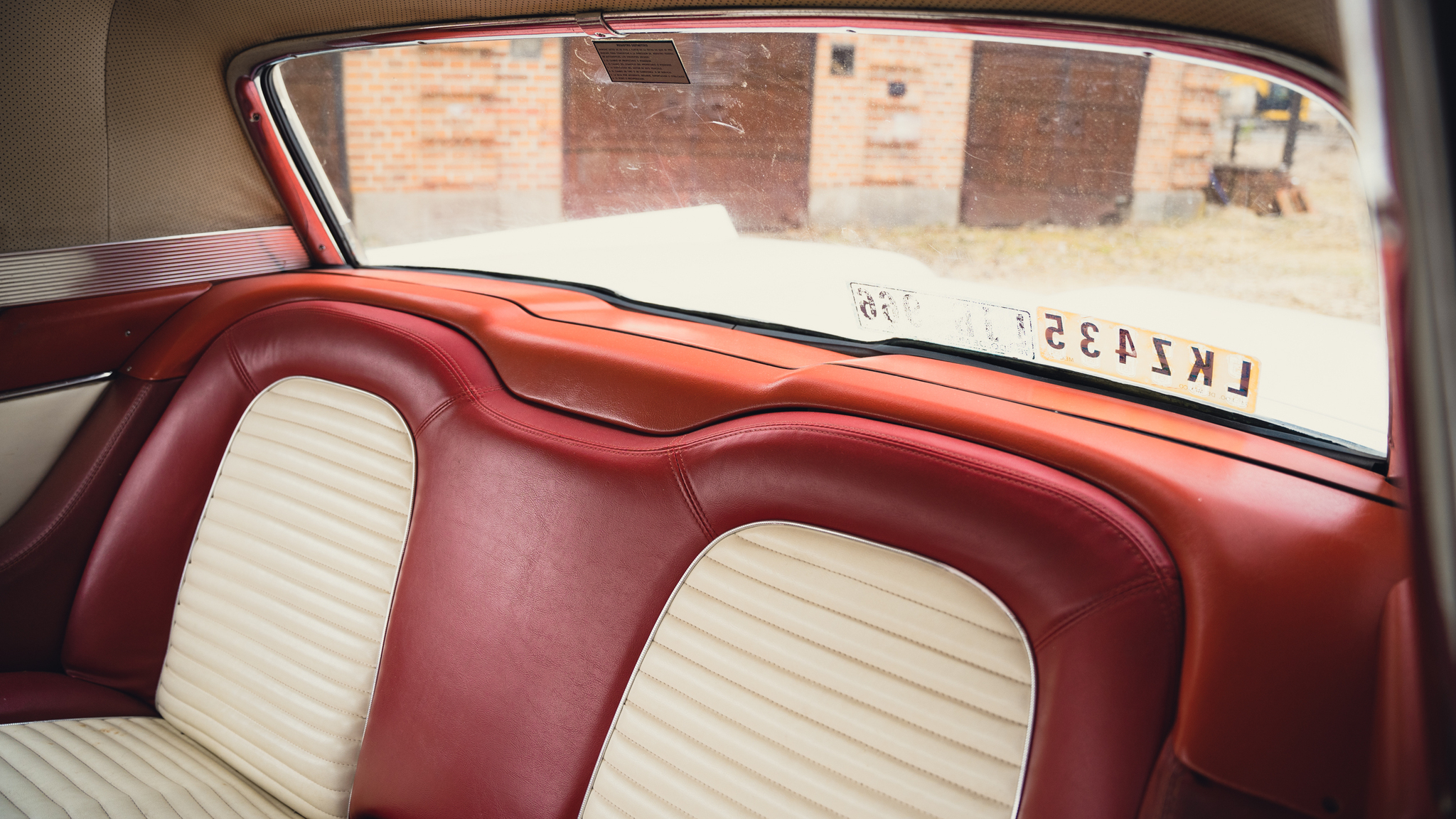 Interior image of 1959 Ford Thunderbird hardtop
