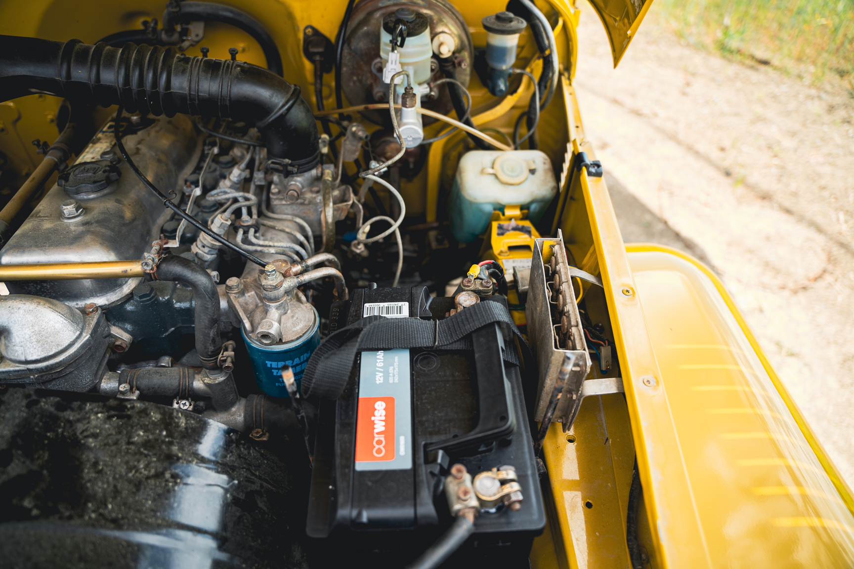 Image of 1976 Toyota Land Cruiser BJ40 mechanics