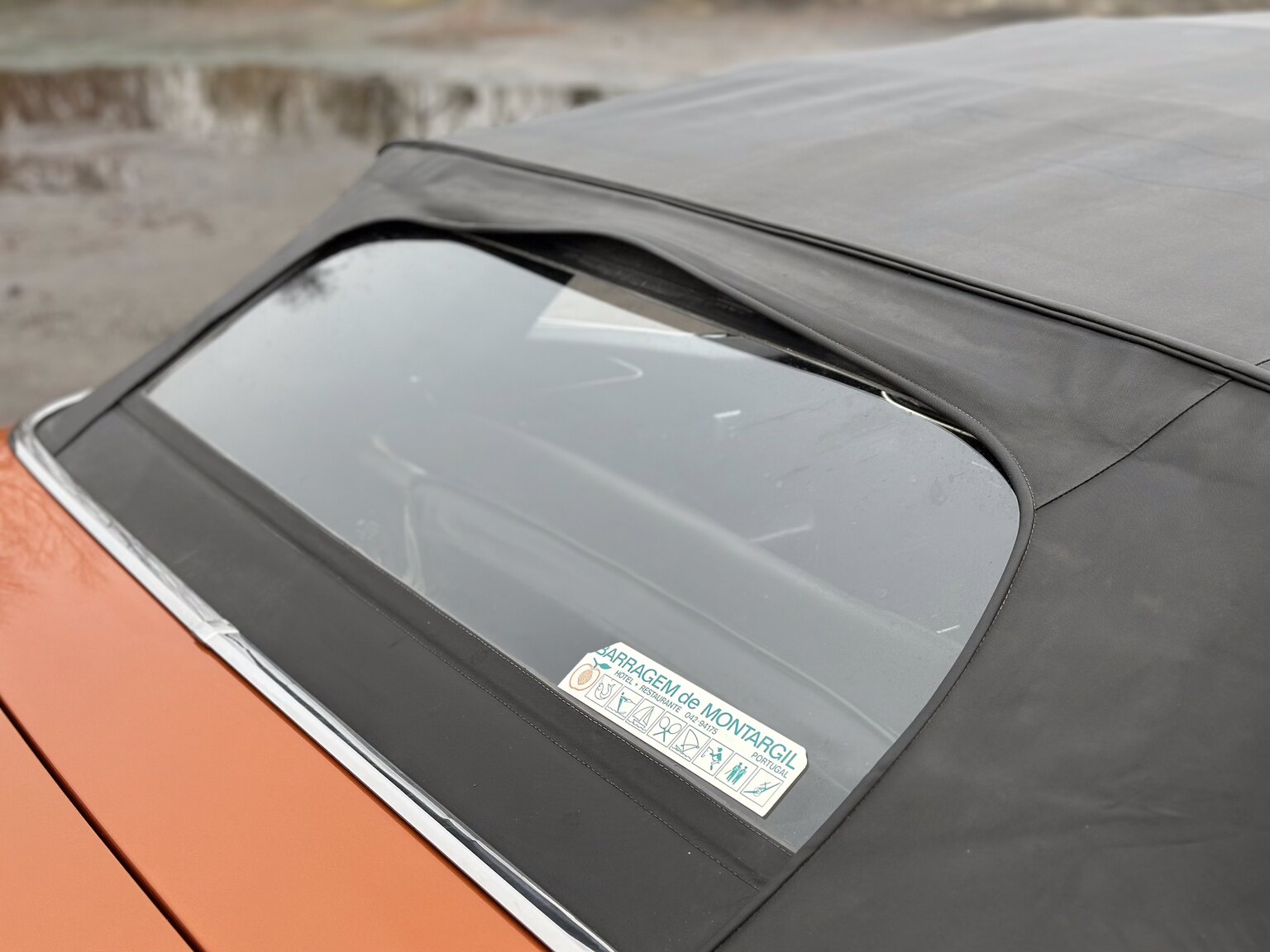 Exteriörbild på 1971 Pontiac GTO 455 HO Convertible 