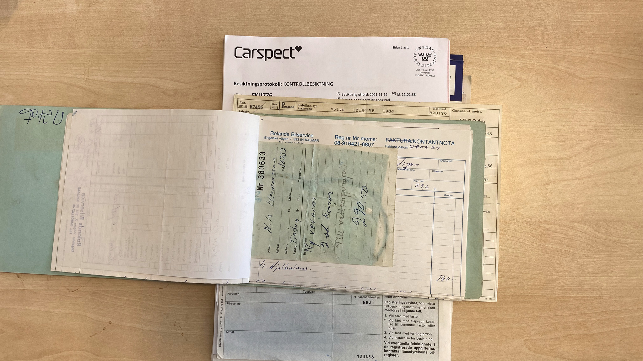 Dokumentation för 1966 Volvo Amazon (19)