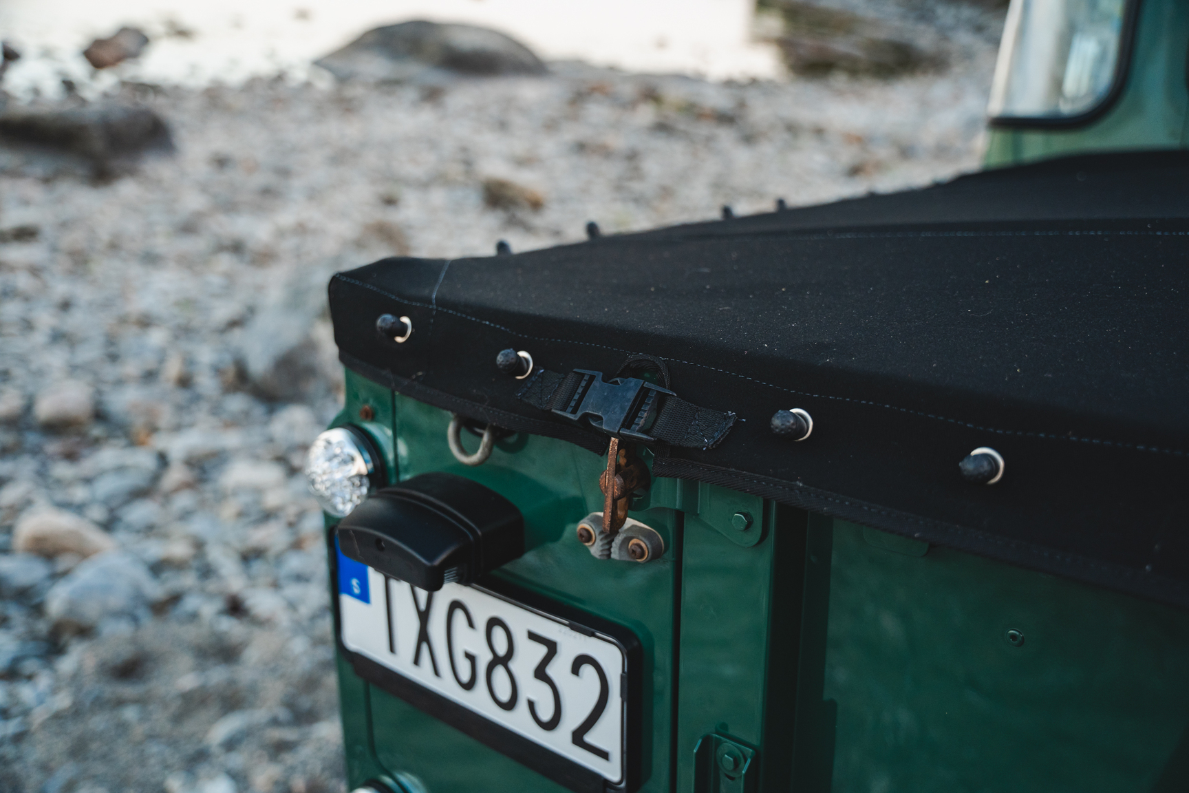 Exteriörbild på 2003 Land Rover Defender TD5 90 Pickup (67)