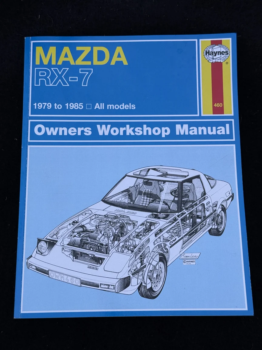 Dokumentation för 1983 Mazda RX-7 (7)