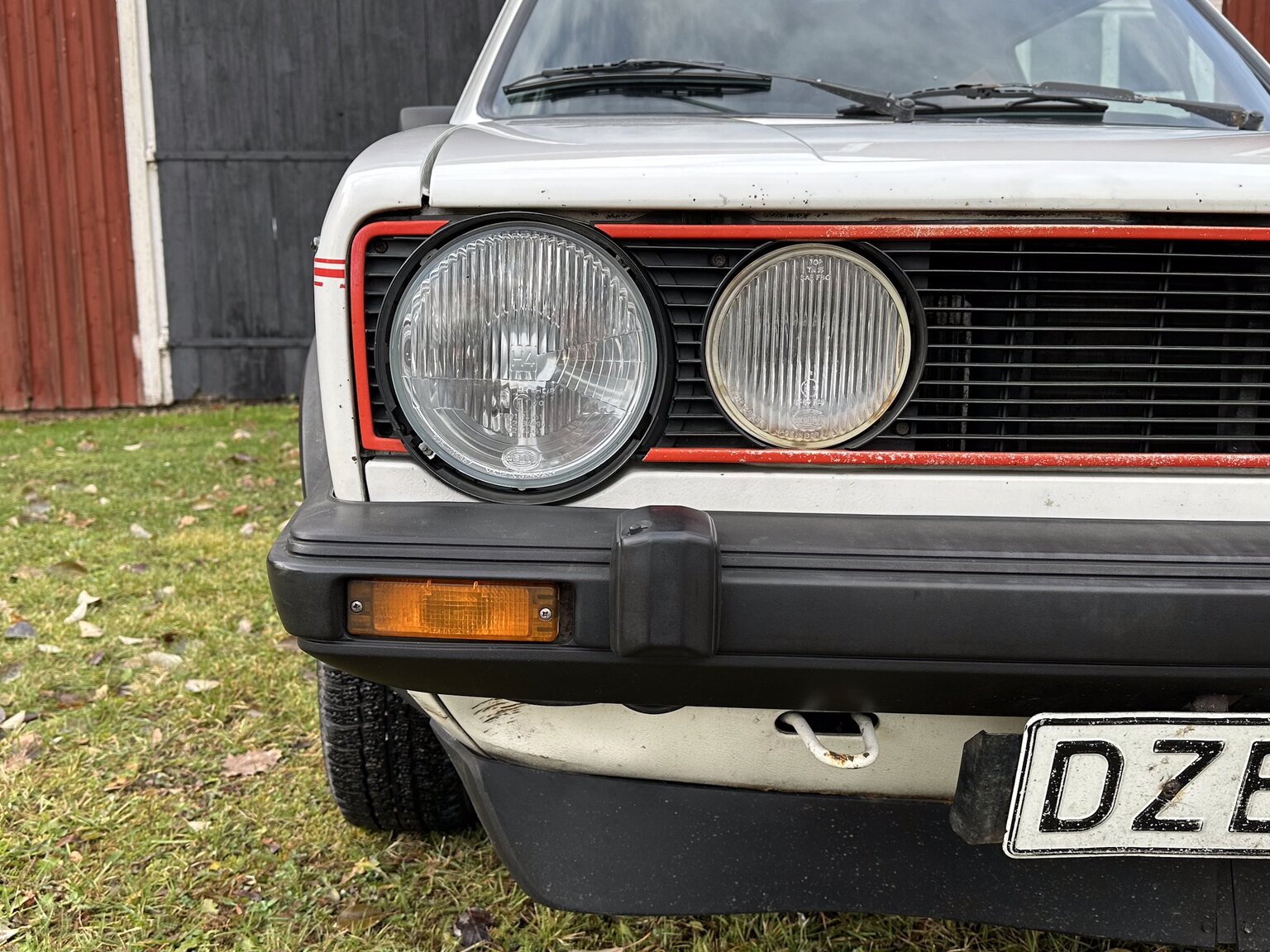 Exterior image of 1984 Volkswagen Golf GTI Special