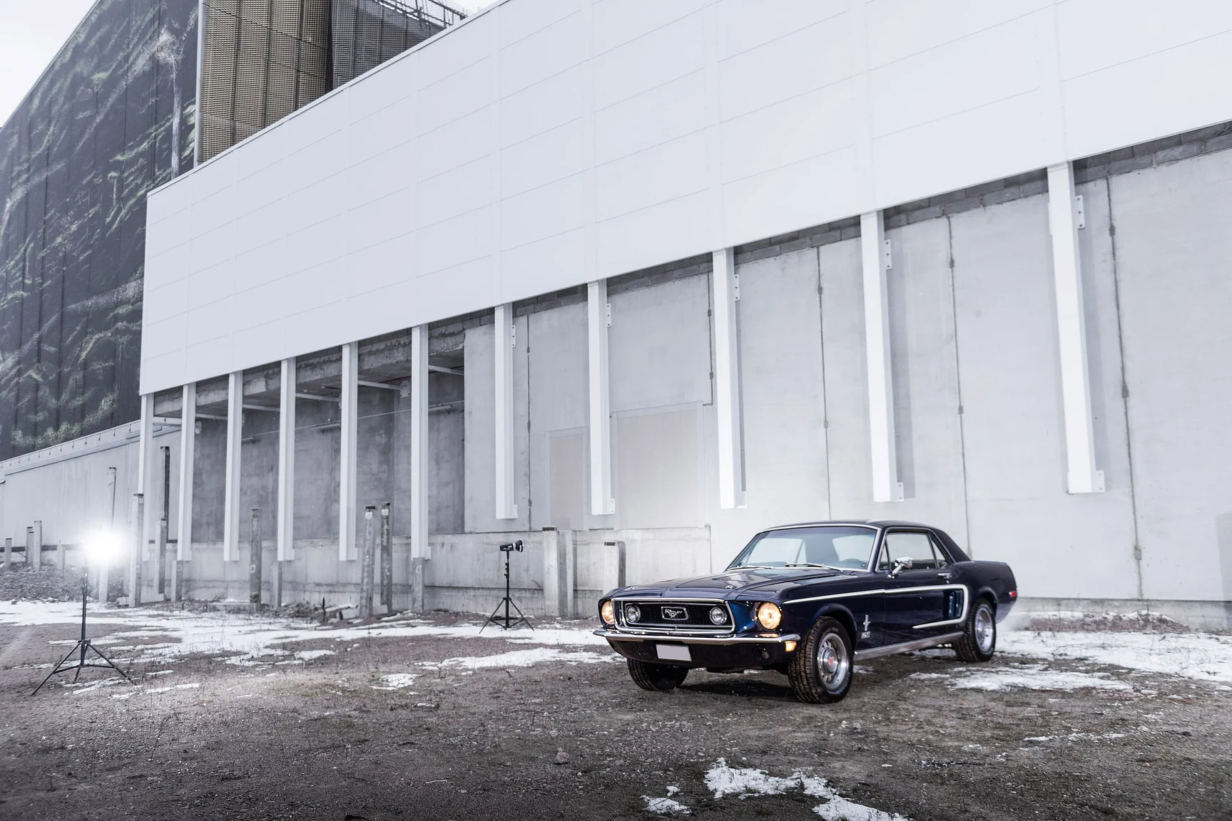 Exteriörbild på 1968 Ford Mustang GTA S-Code (8)