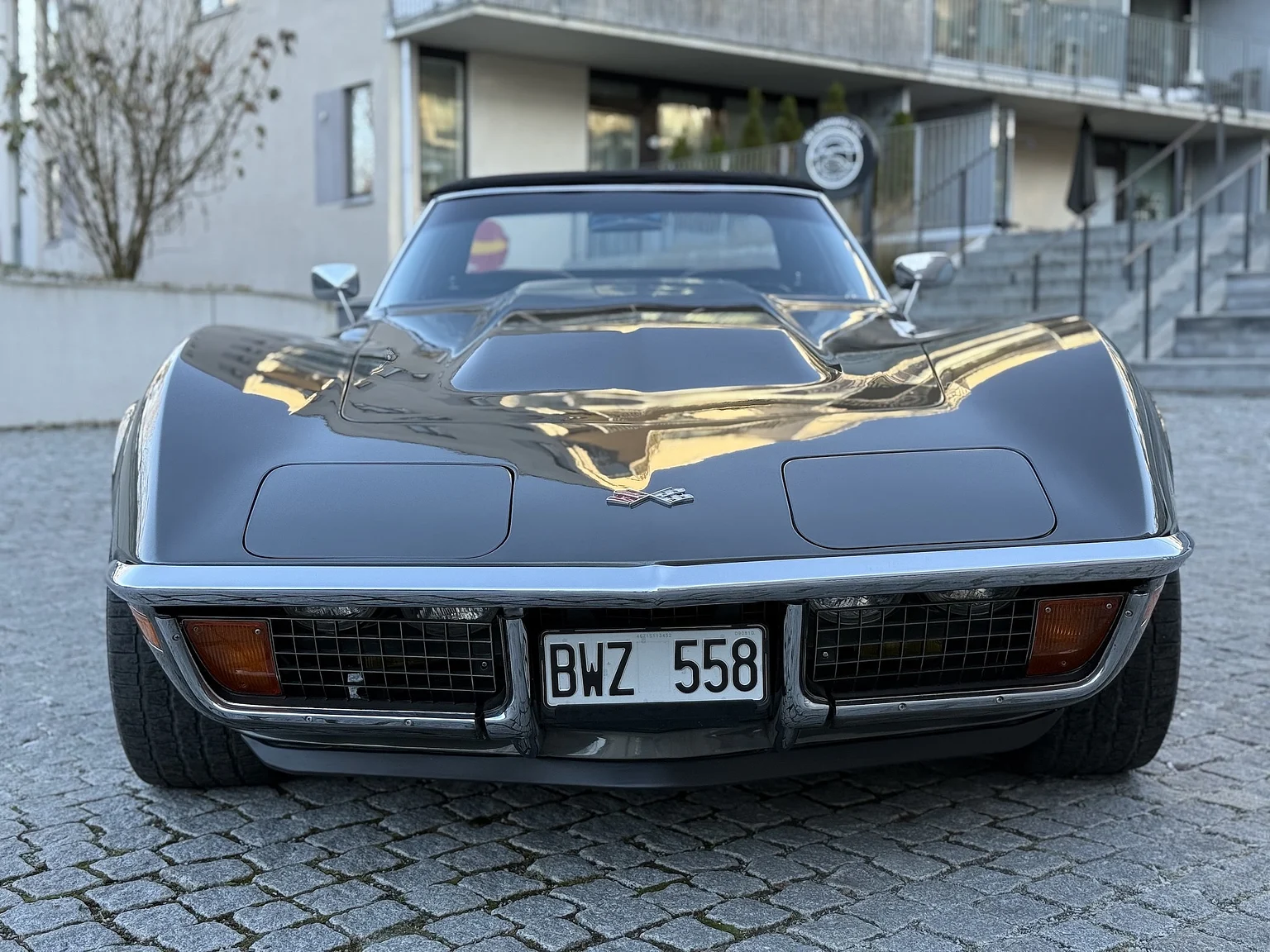 Exteriörbild på 1971 Chevrolet Corvette Stingray Special 598 cui V8 795 hk (32)