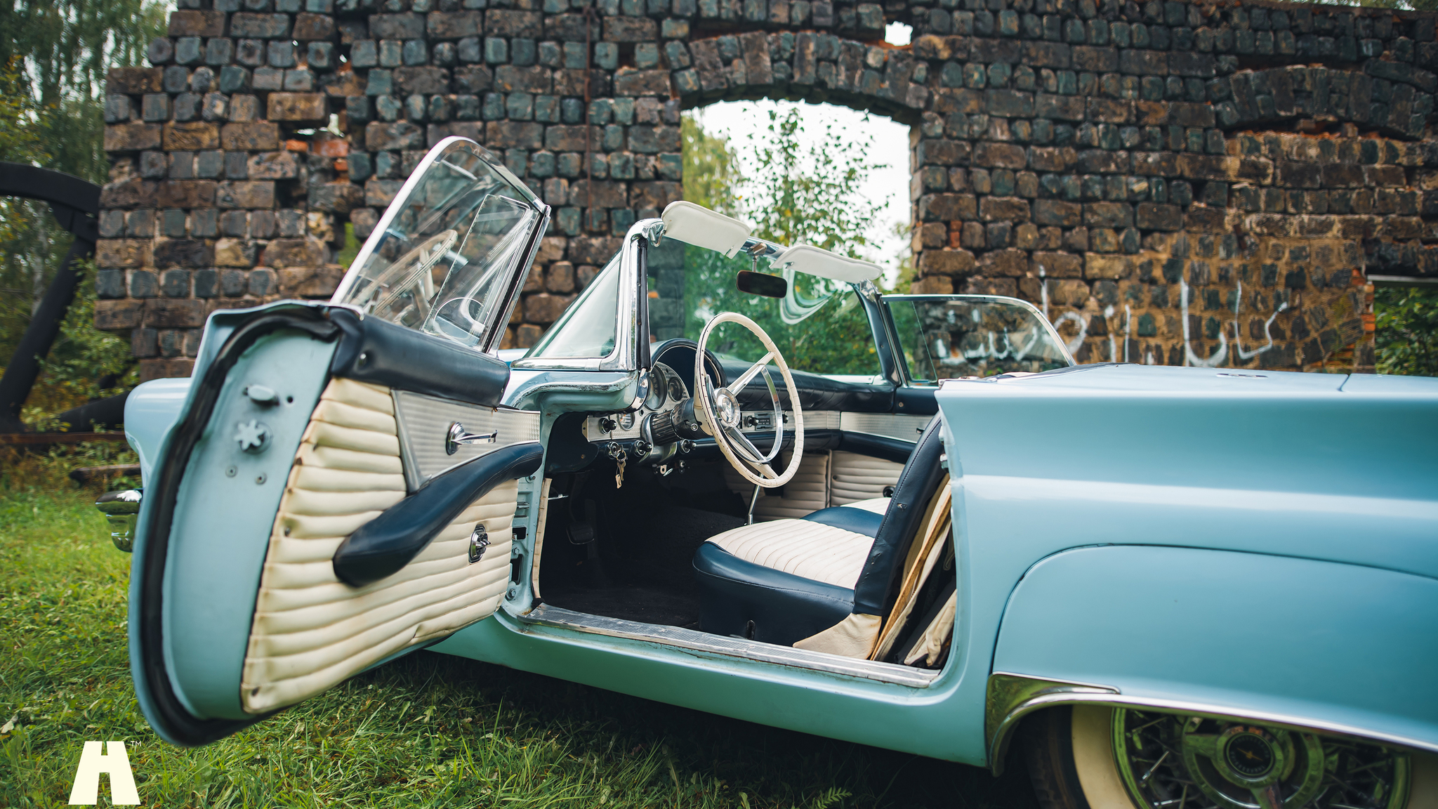 Interiörbild 1957 Ford Thunderbird D-Code