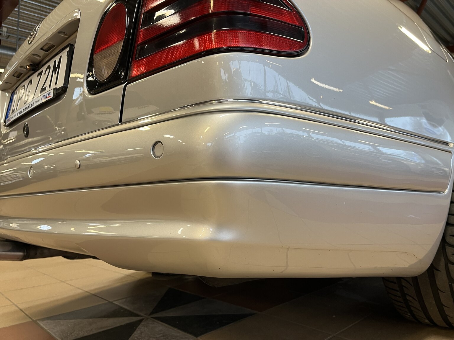 Exterior image of 1998 Mercedes-Benz E55 AMG